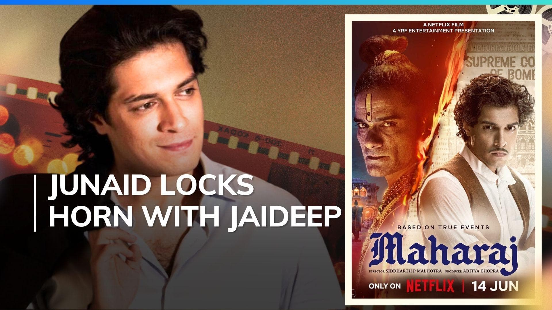 ‘Maharaj’s 1st look poster out: Junaid Khan's debut film to release on Netflix on this date