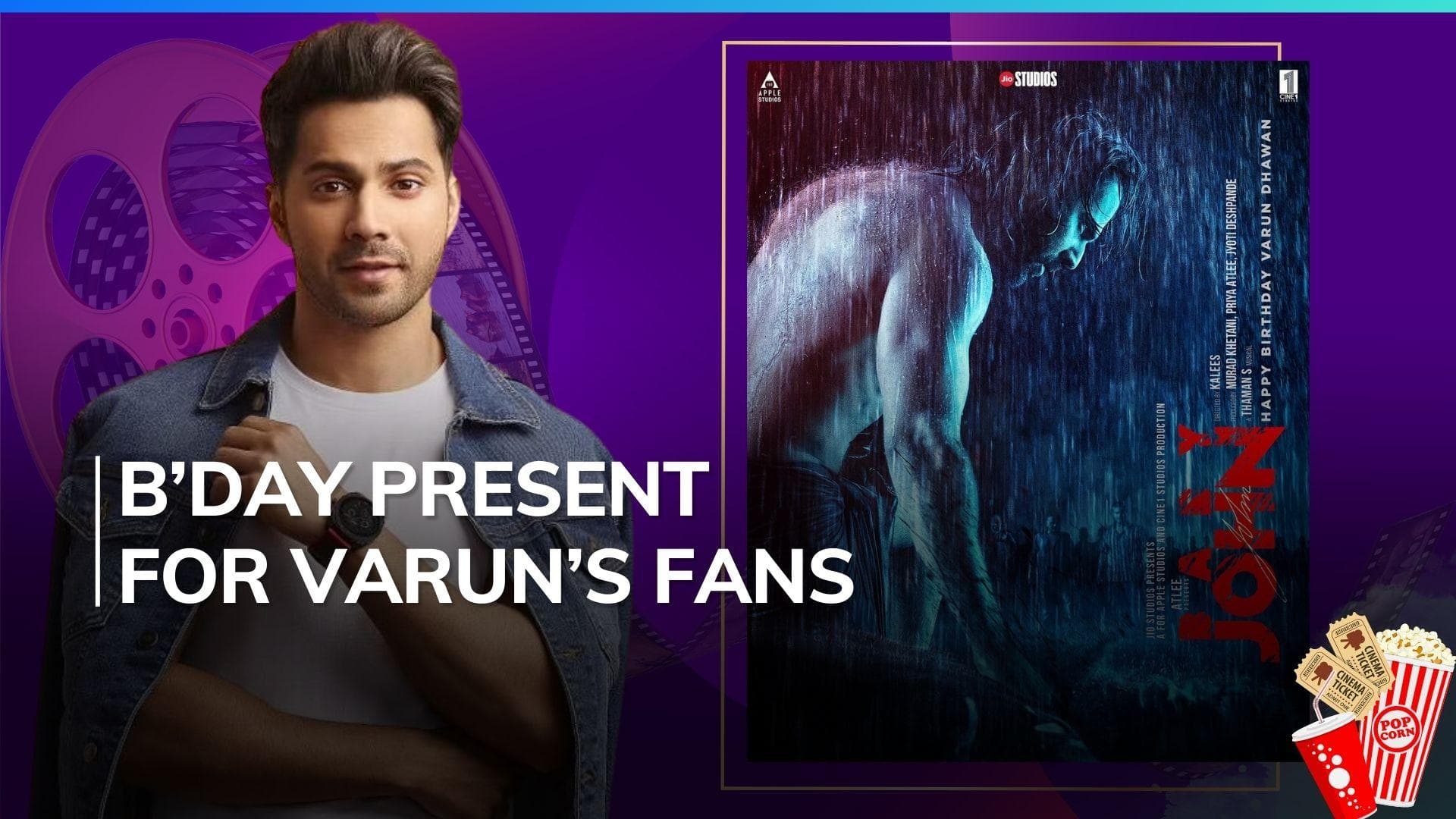 Varun Dhawan starrer ‘Baby John’ new poster out: Varun Dhawan goes shirtless, looks intense 