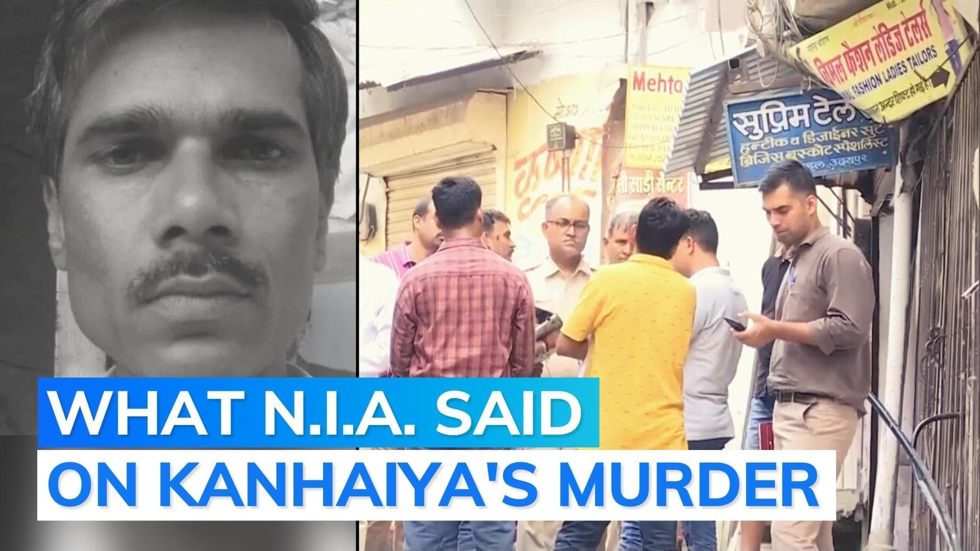 Udaipur tailor murder: 2 Pakistani nationals named by NIA in chargesheet on Kanhaiya Lal's killing