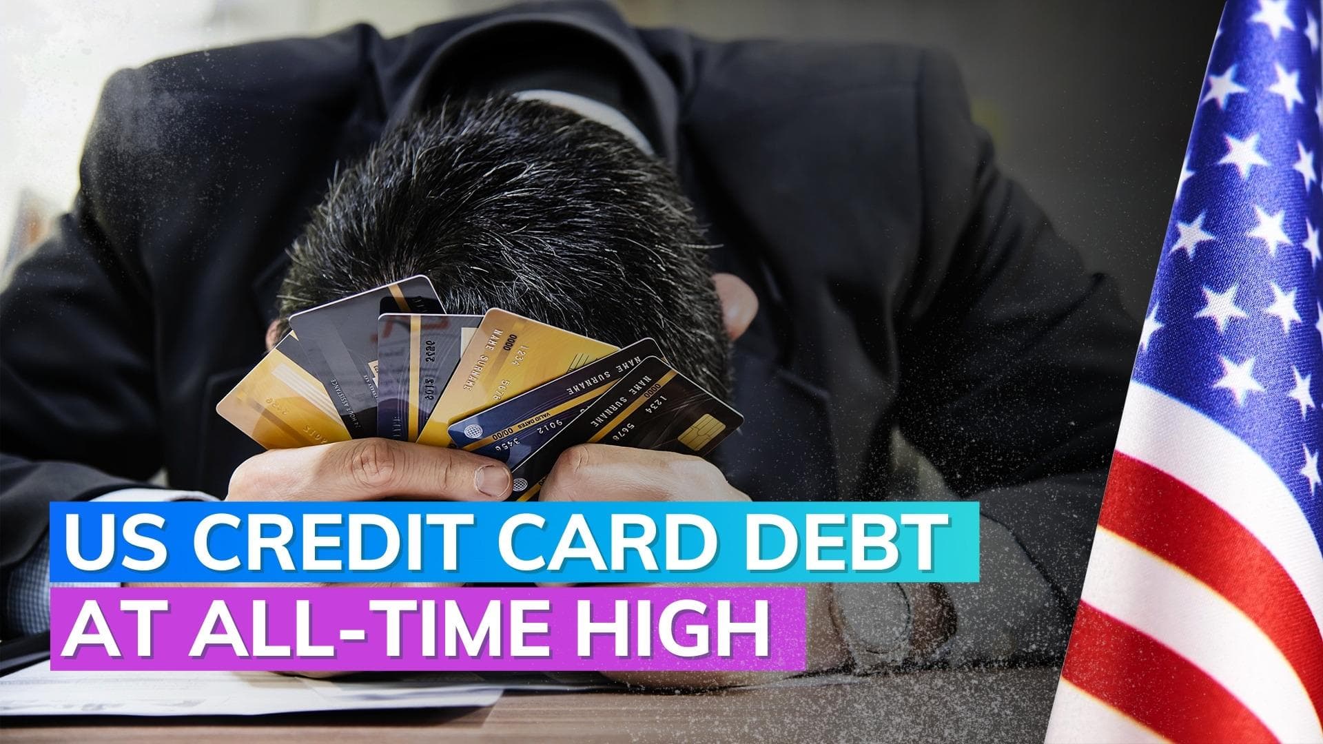 Credit card debt in the U.S at a record high; here's why