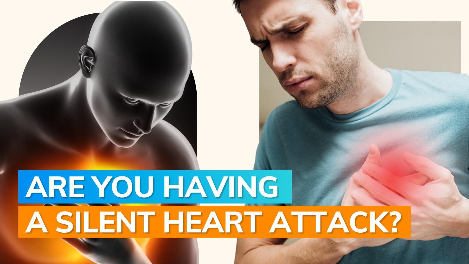 From nausea to upper body pain, 5 signs of 'silent heart attack'