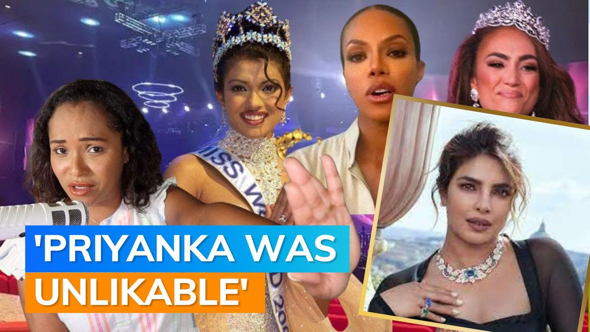 Priyanka Chopra’s 2000 Miss World win was ‘rigged’ alleges former Miss Barbados, calls her 'unlikable'
