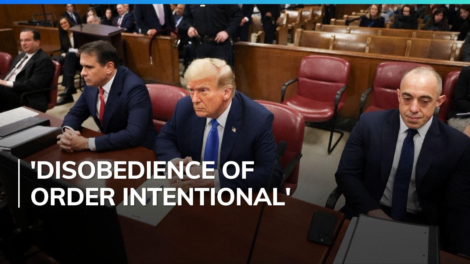 Prosecutors accuse Trump of 'willful' violations of gag order