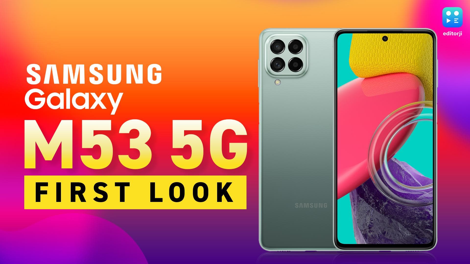 Galaxy M53 5G First Look: the mid-range monster!