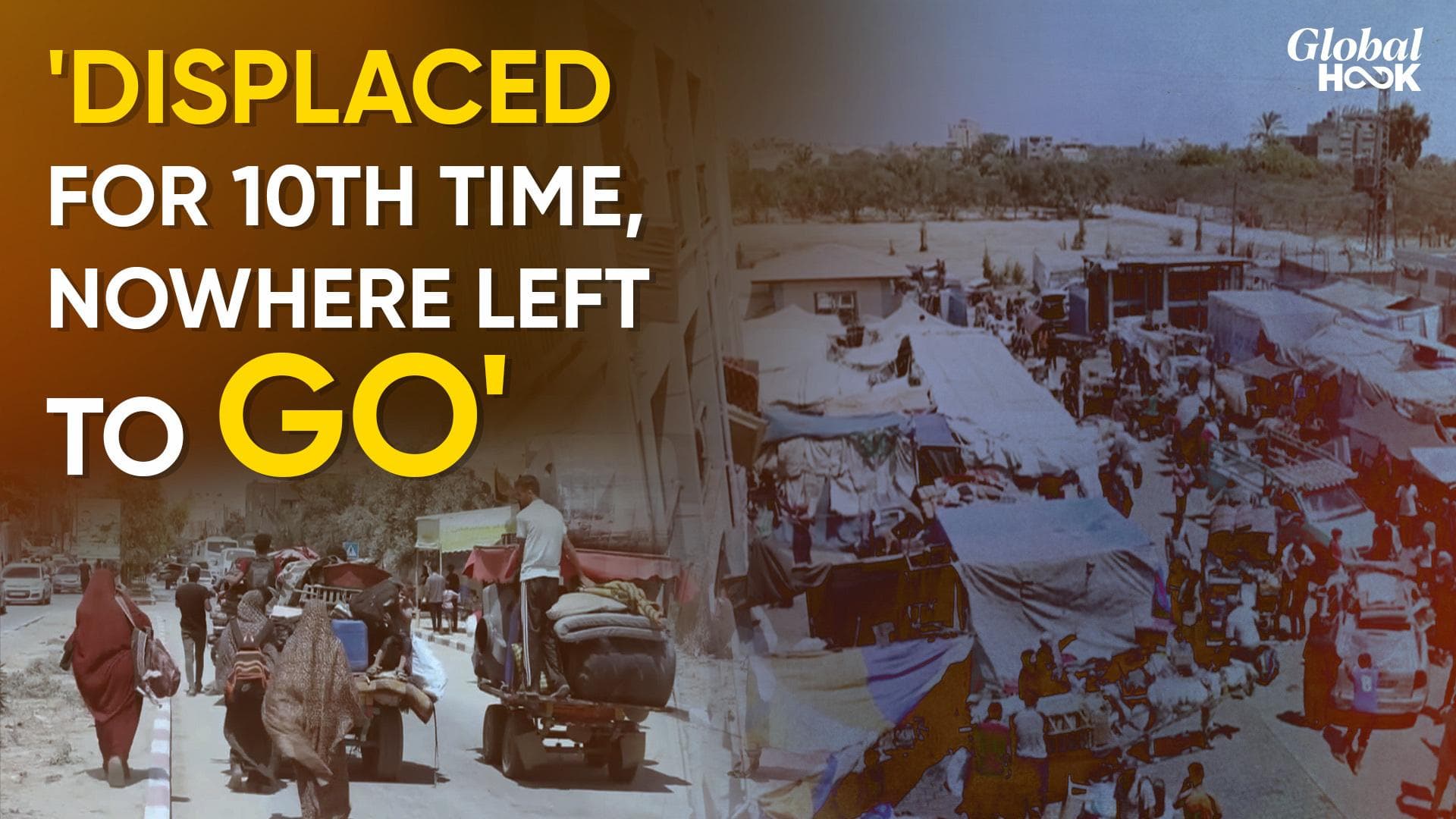 War On Gaza: Thousands On Move As Israel Issues Fresh Evacuation Orders in Deir Al-Balah