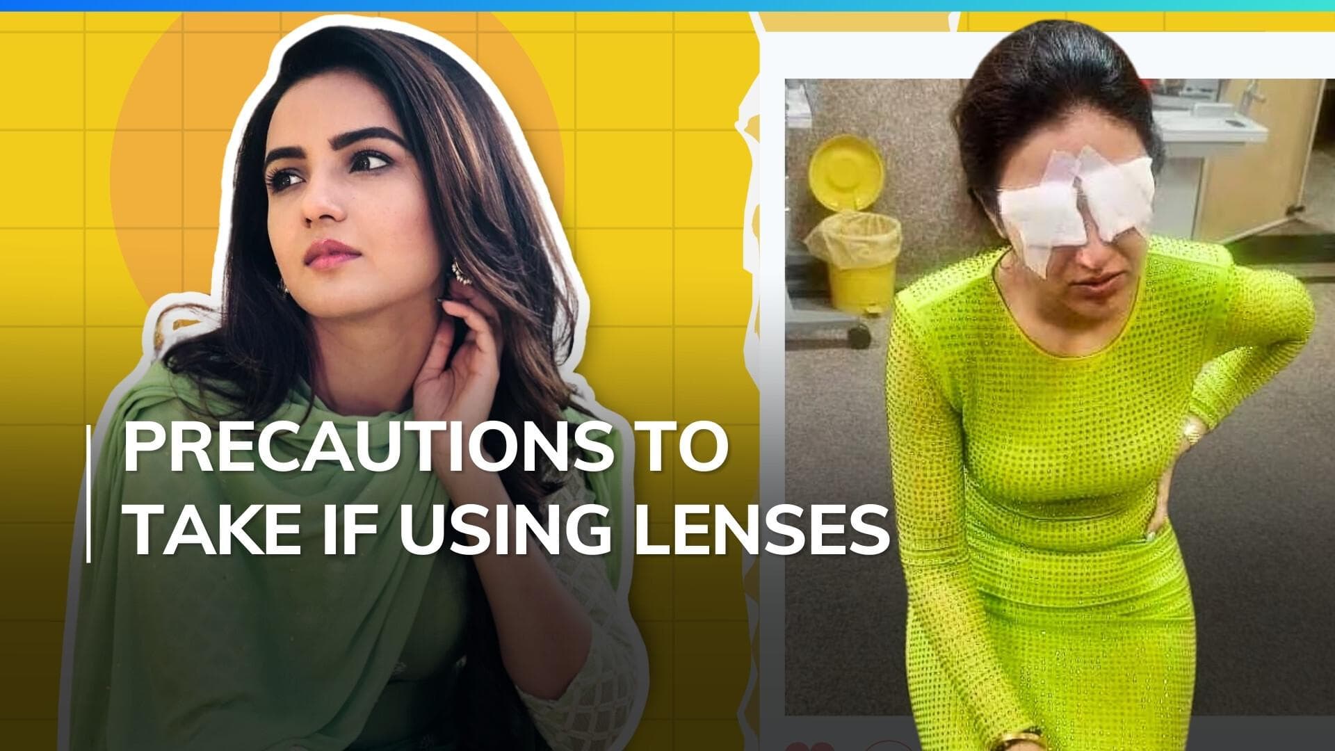 Jasmine Bhasin suffers cornea damage: Do's and Dont's one should follow when using contact lenses