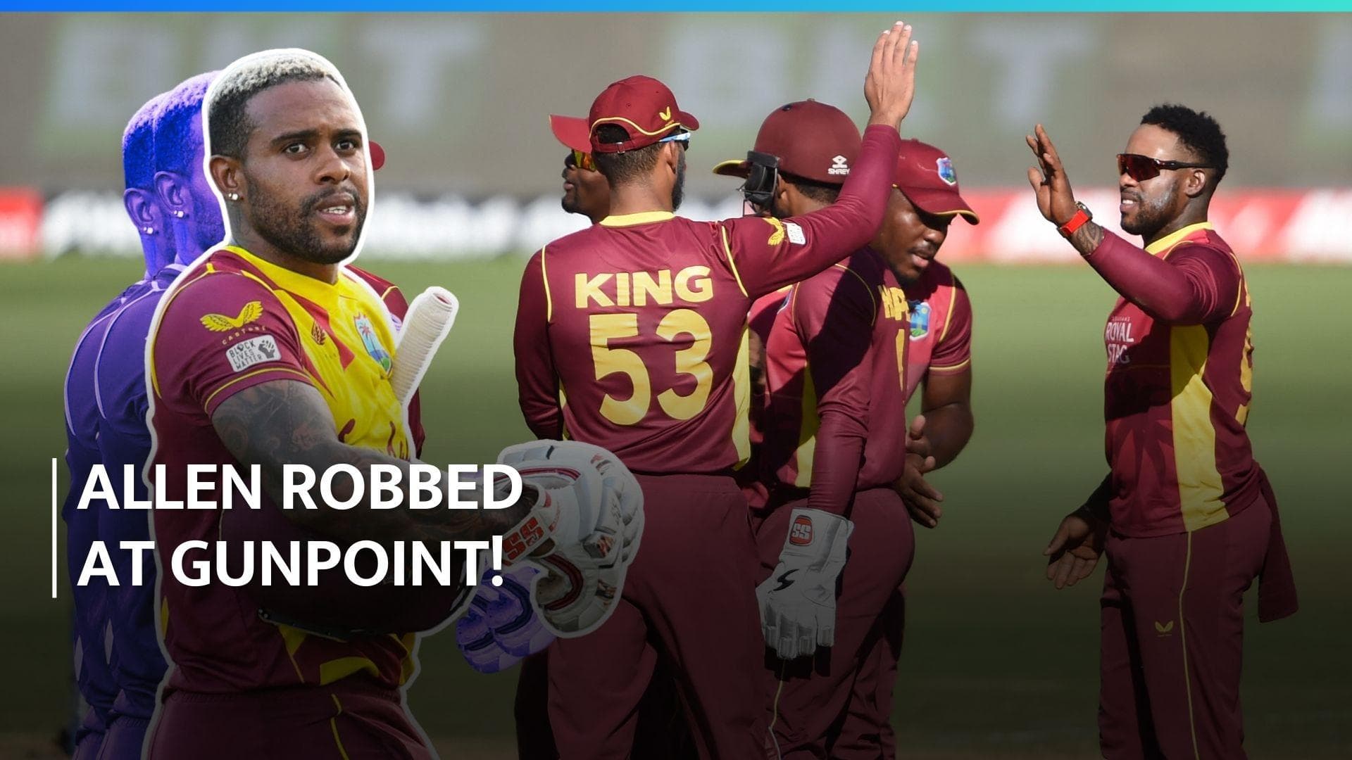 Thieves steal personal bag including mobile phone of Fabian Allen outside team hotel | SA20