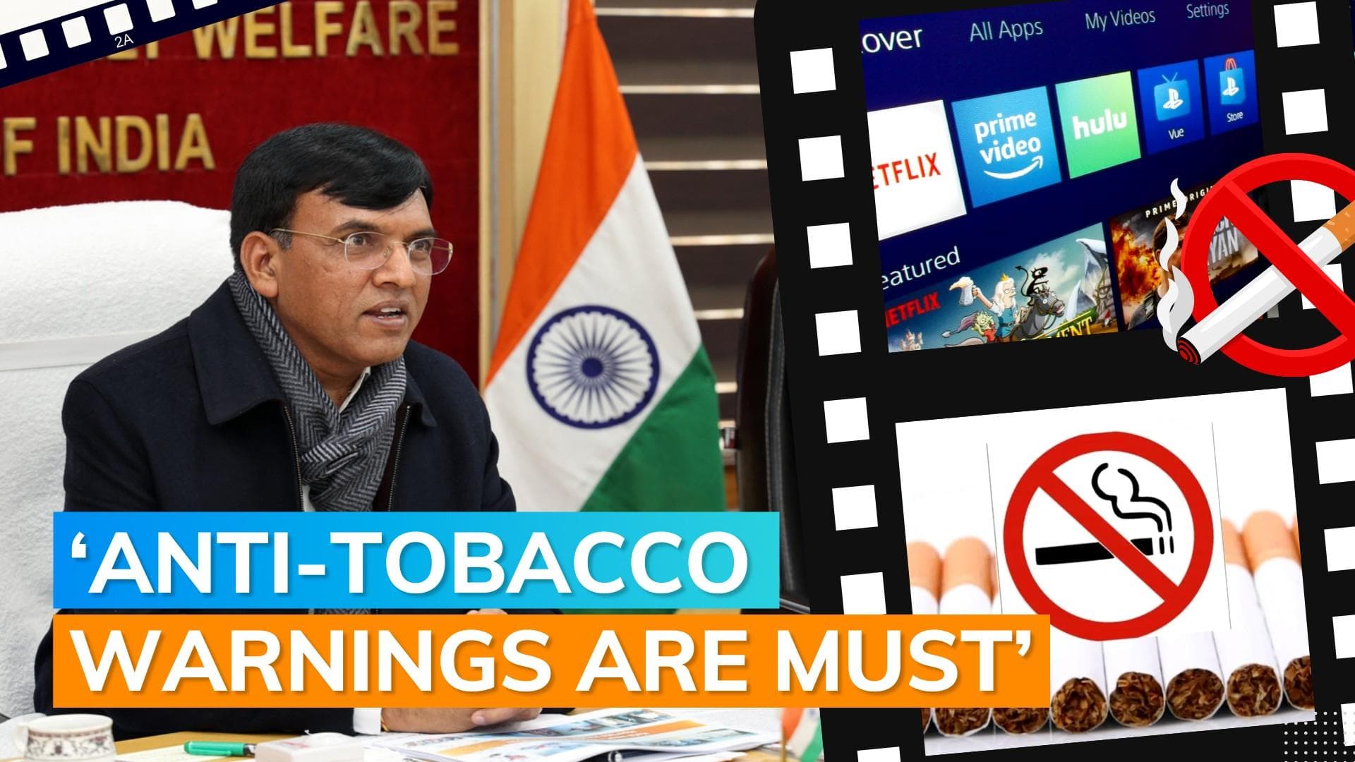 Health Ministry issues new anti-tobacco guidelines for OTT platforms; details here