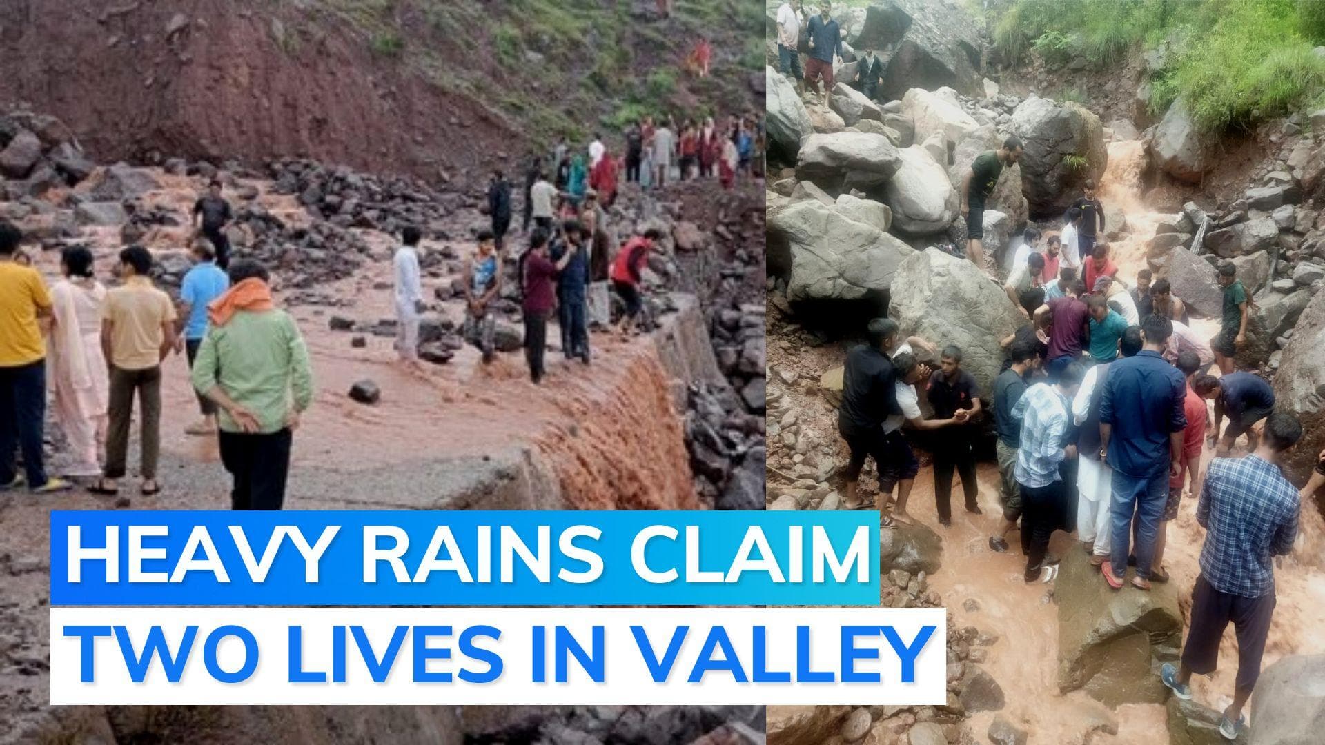 J&K: flash floods hit Kathua, two girls drown; 2 rescued 