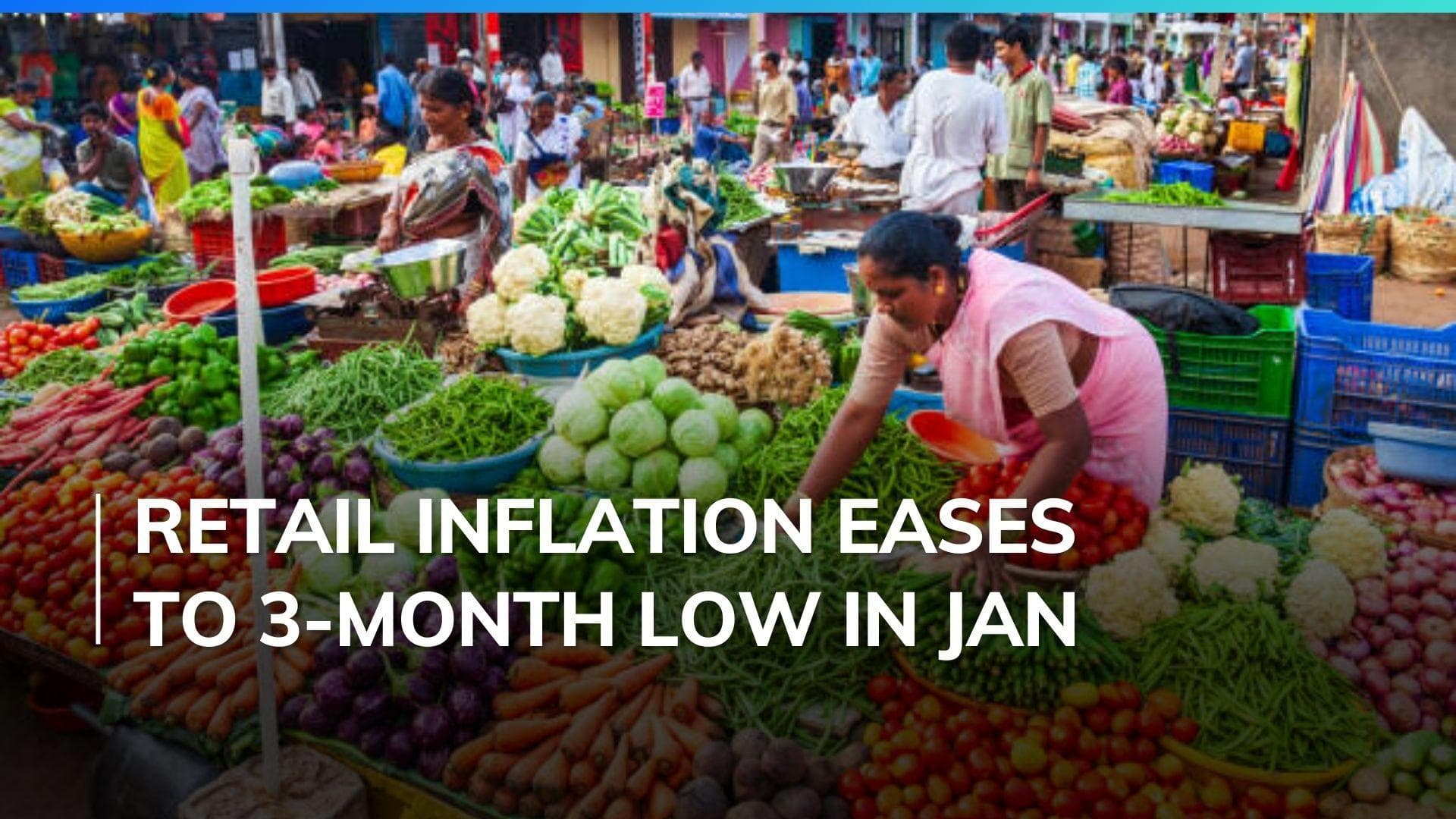 Retail inflation eases to 5.10% in January 2024
