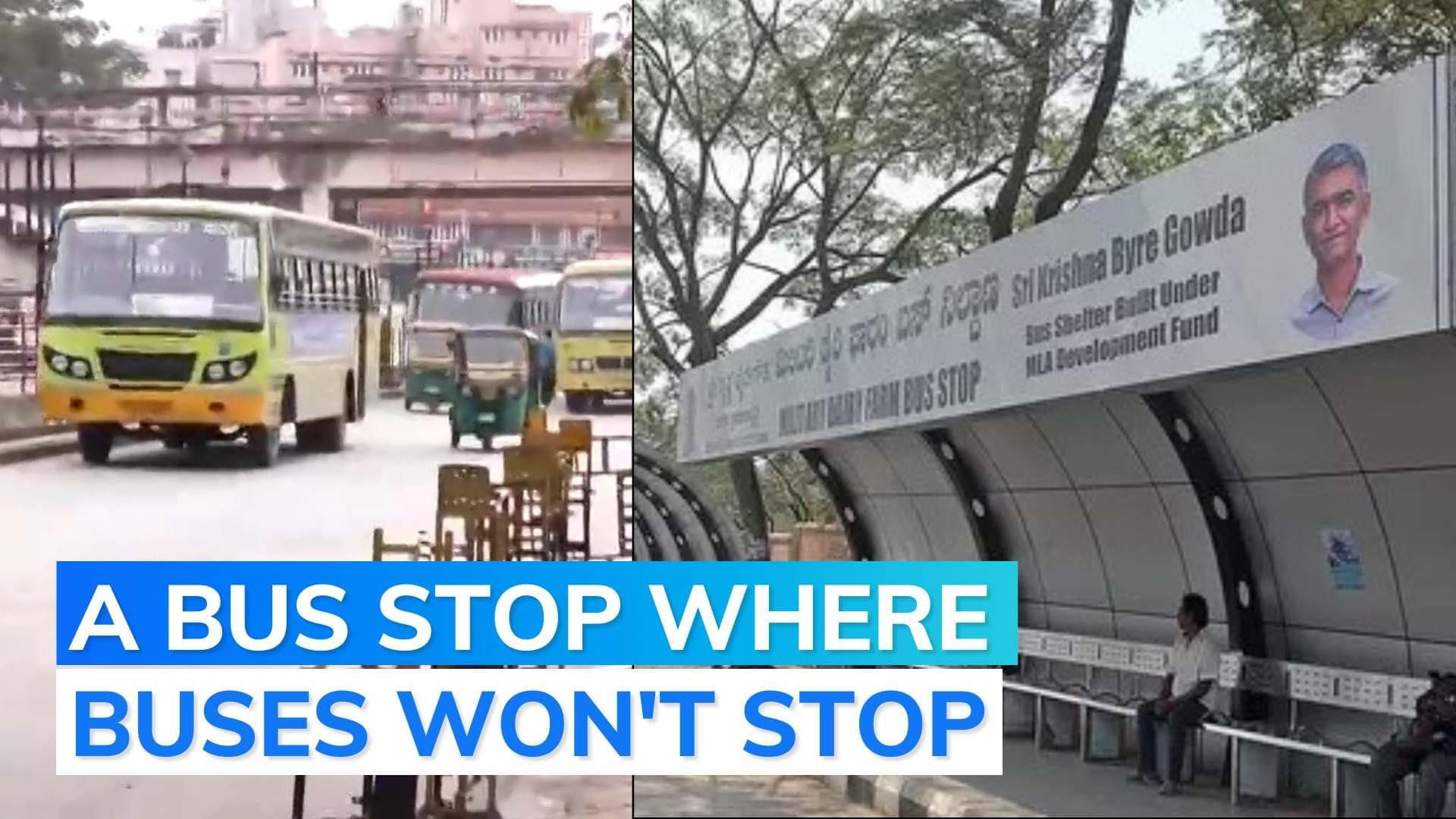 Steel bus shelter installed behind Bengaluru police chief's office vanishes with a week