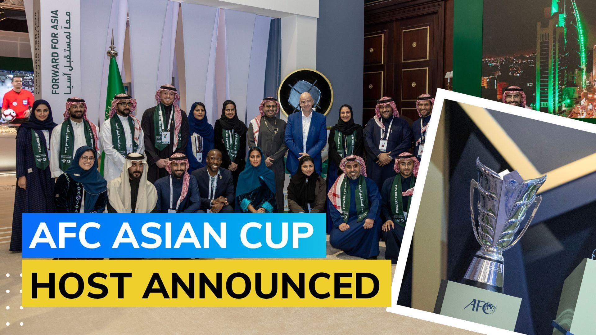 Saudi Arabia wins bid to host AFC Asian Cup 2027