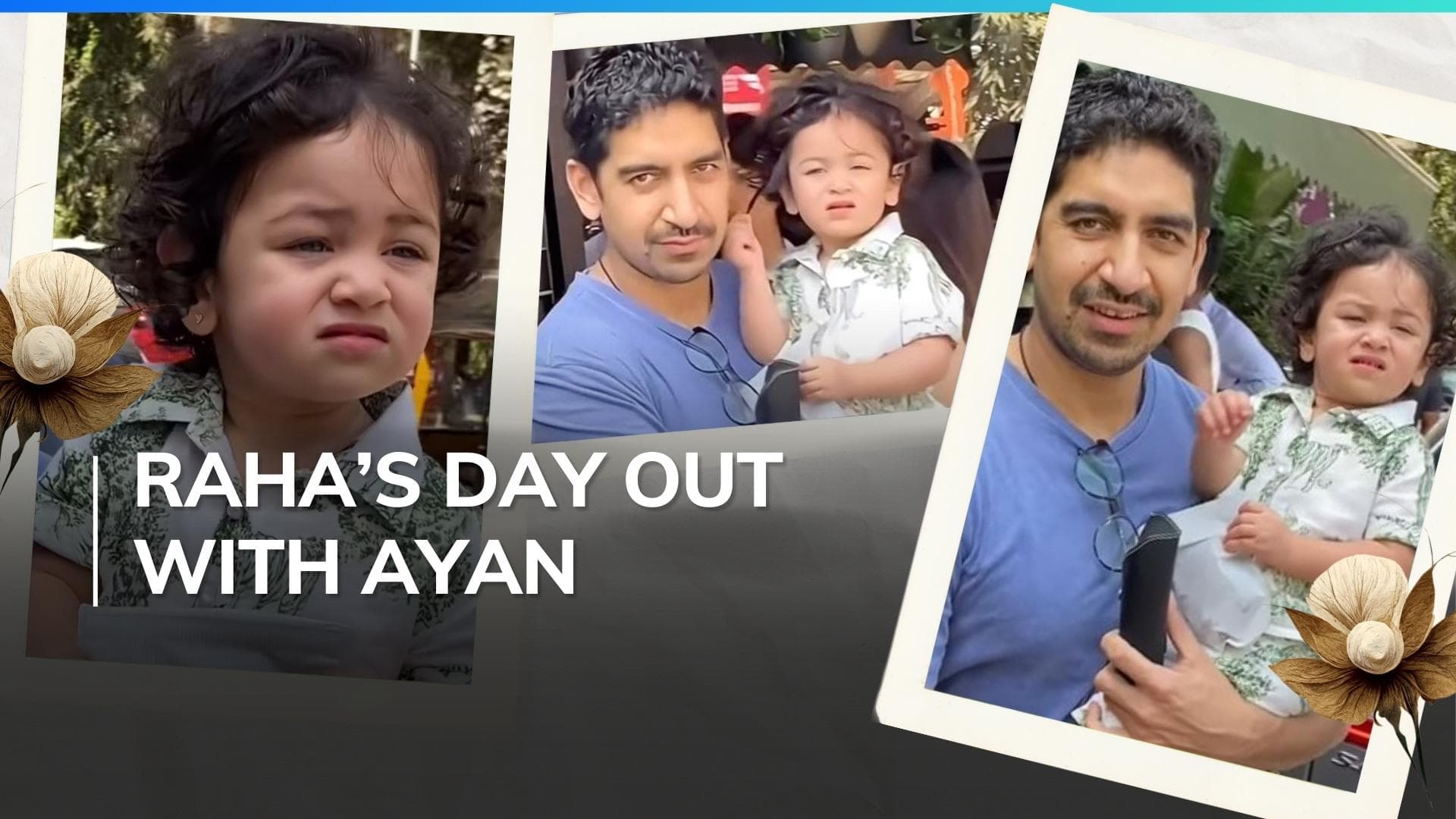 Ranbir Kapoor-Alia Bhatt's daughter Raha's Sunday outing with director Ayan Mukerji | Watch 