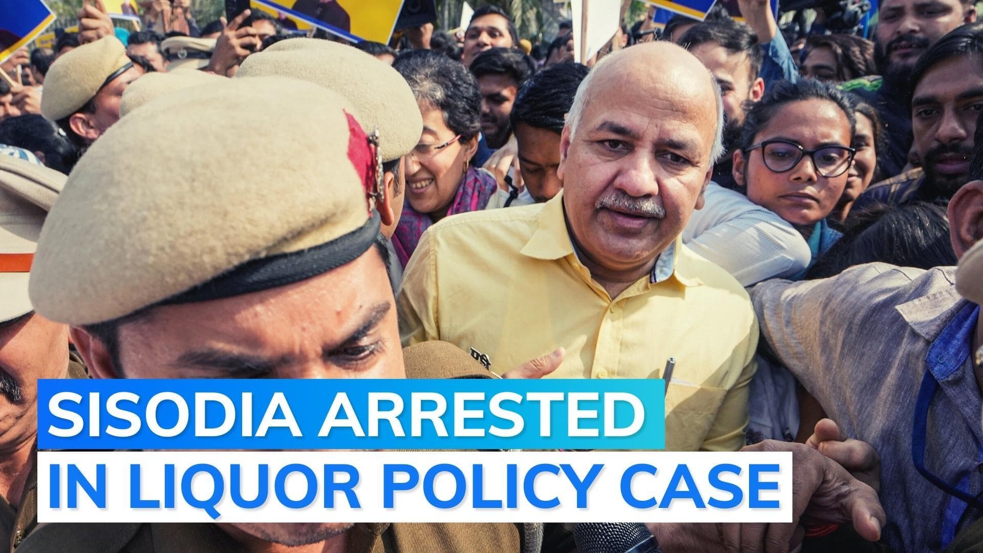 Delhi Deputy CM Manish Sisodia arrested by CBI after 8 hours of questioning