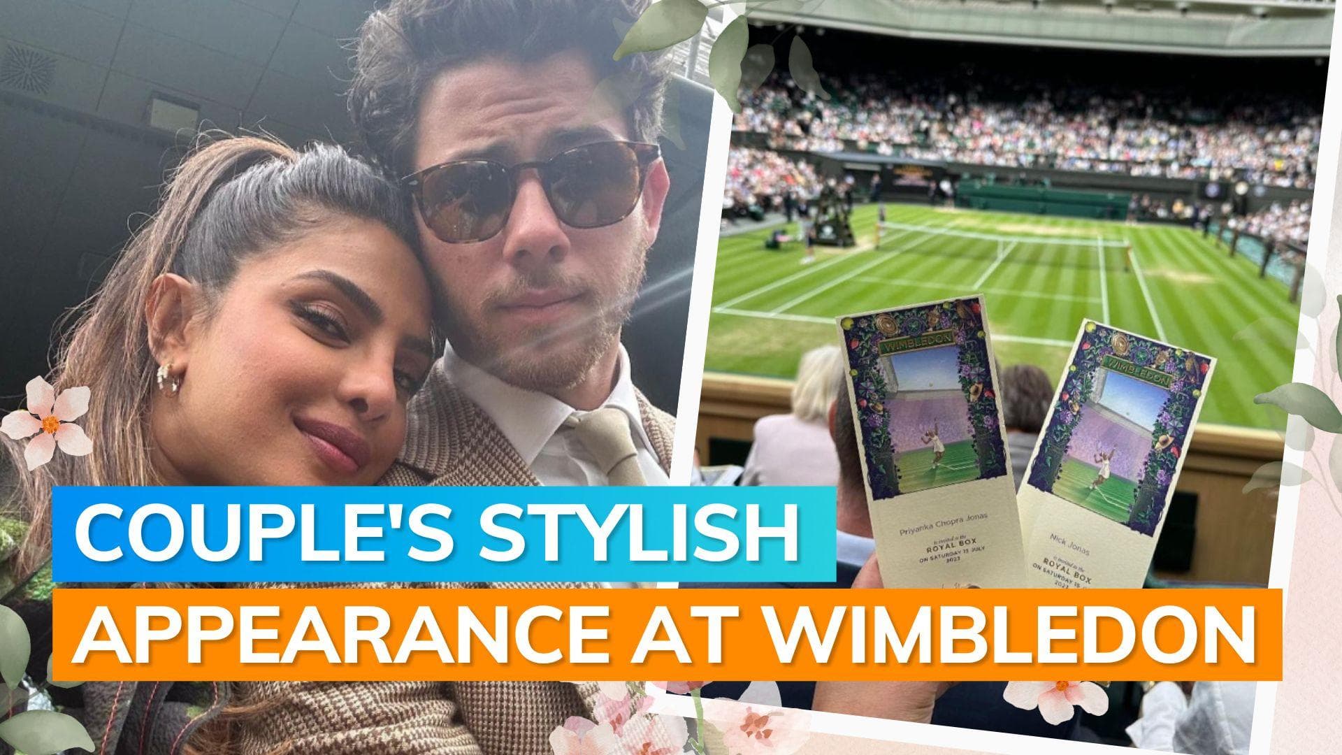 Wimbledon 2023: Priyanka Chopra and Nick Jonas' 'beautiful day out' at the tennis tournament; see pics