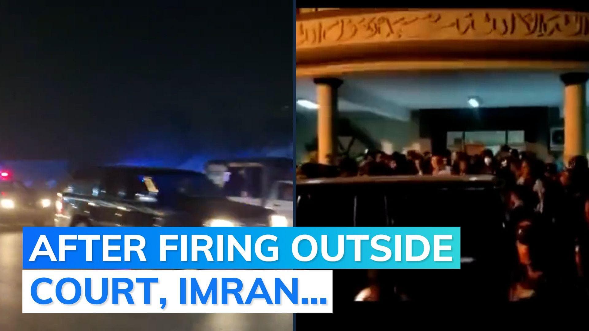 Imran Khan bail: former Pakistan PM leaves Islamabad High Court amid chaos