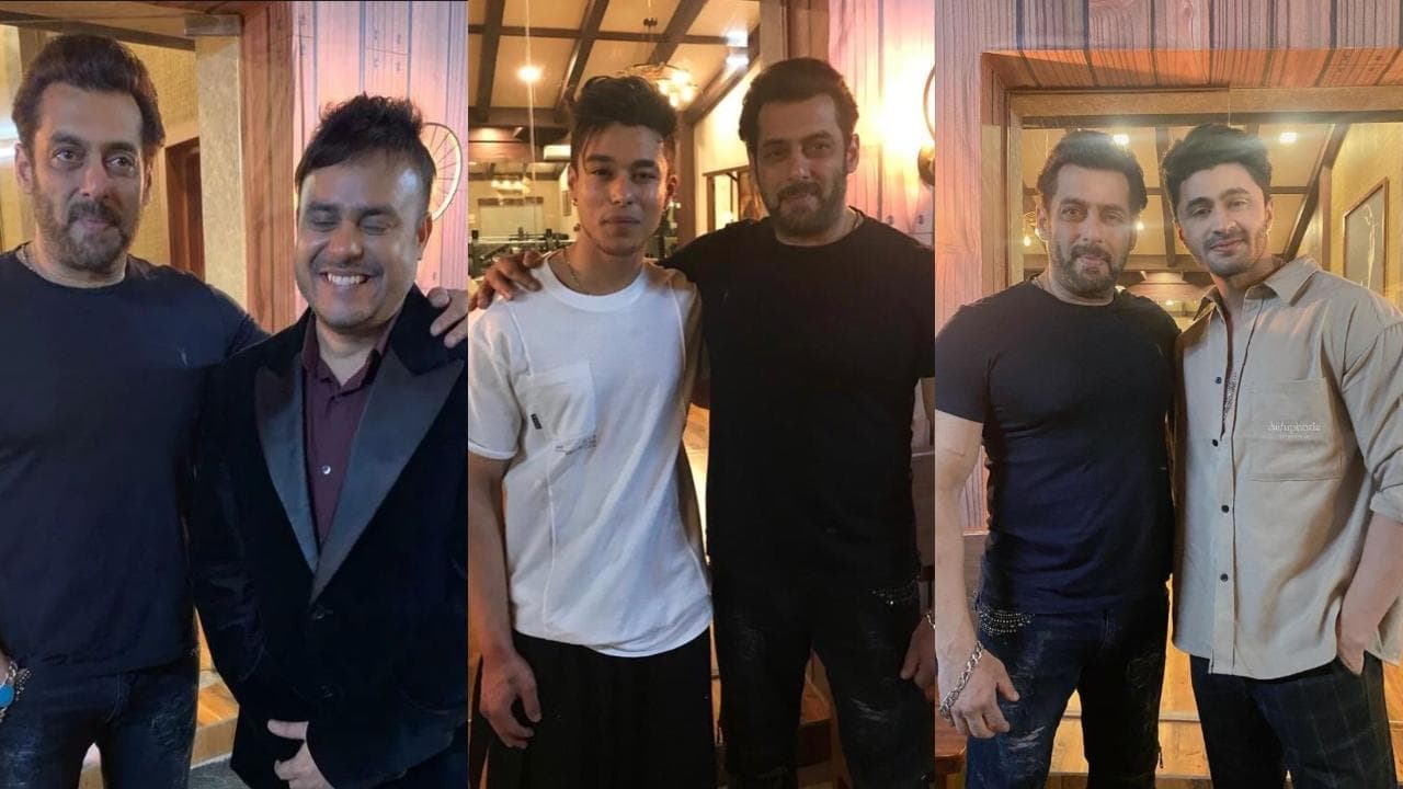 Bigg Boss 15 फिनाले के बाद Salman Khan ने सबको दी थी पार्टी, सामने आईं तस्‍वीरें