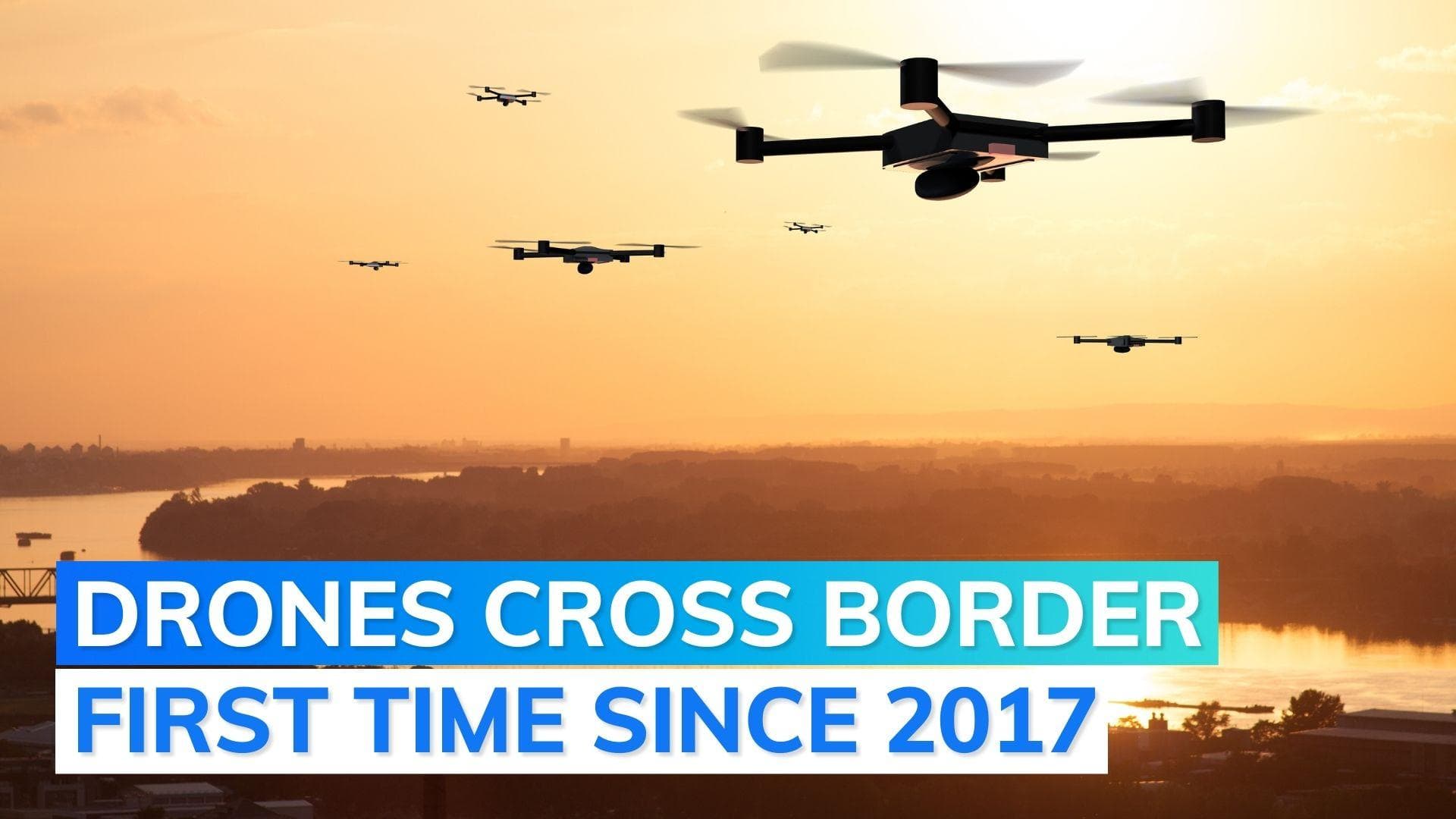 South Korea retaliates with warning shots after North Korea drones cross border