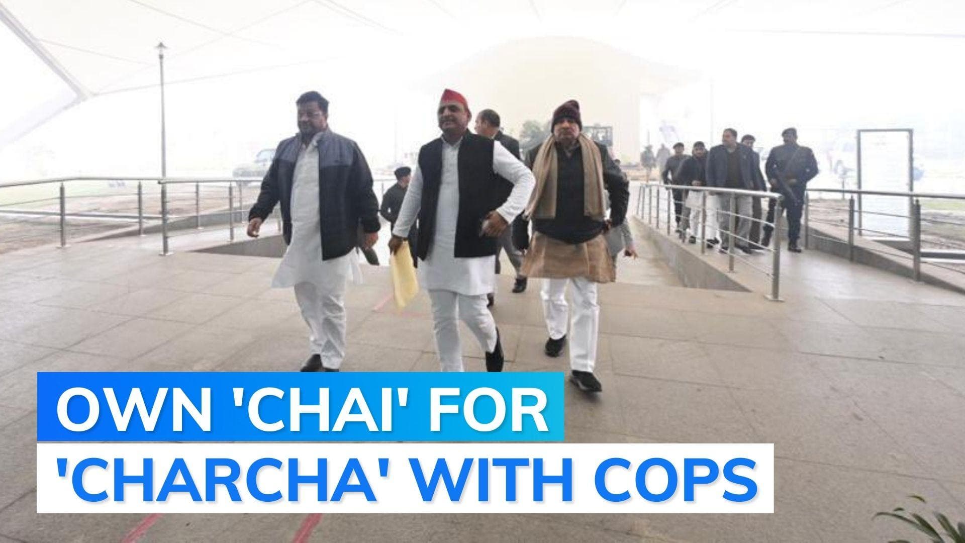 Watch: Akhilesh Yadav refuses tea at Police HQ, says 'what if you poison me?'