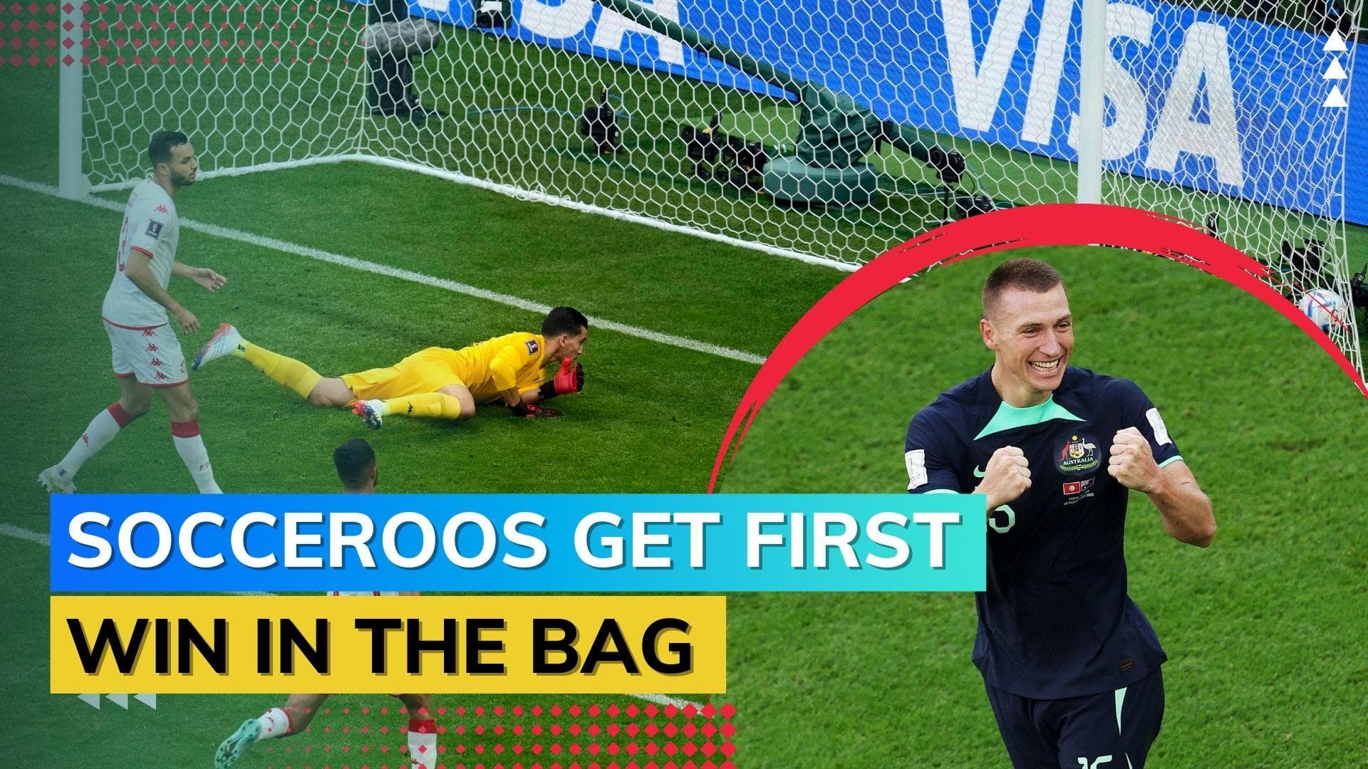 FIFA World Cup 2022 TUN vs AUS: Australia fight through to a 1-0 victory against Tunisia