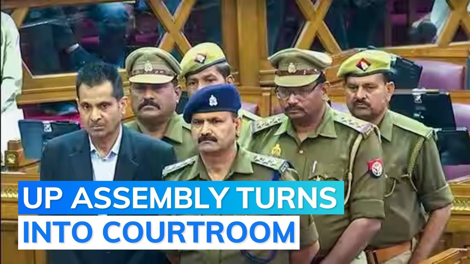 Uttar Pradesh Assembly sends retired IAS officer, five cops to one-day custody