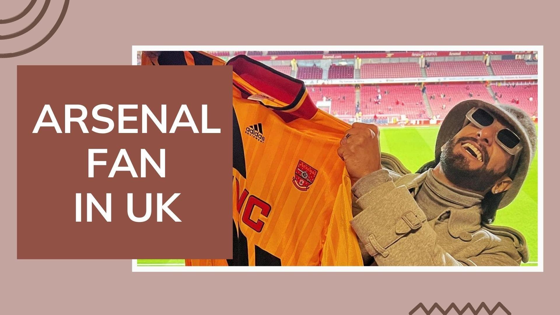 Ranveer Singh takes a Premier League penalty on the pitch at Selhurst Park