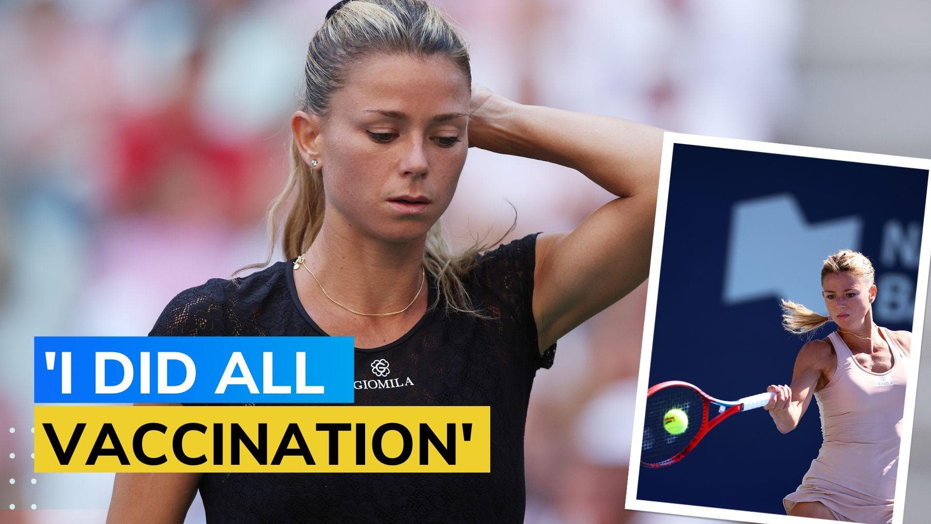 Australian Open: Camila Giorgi denies using fake Covid-19 travel certificate