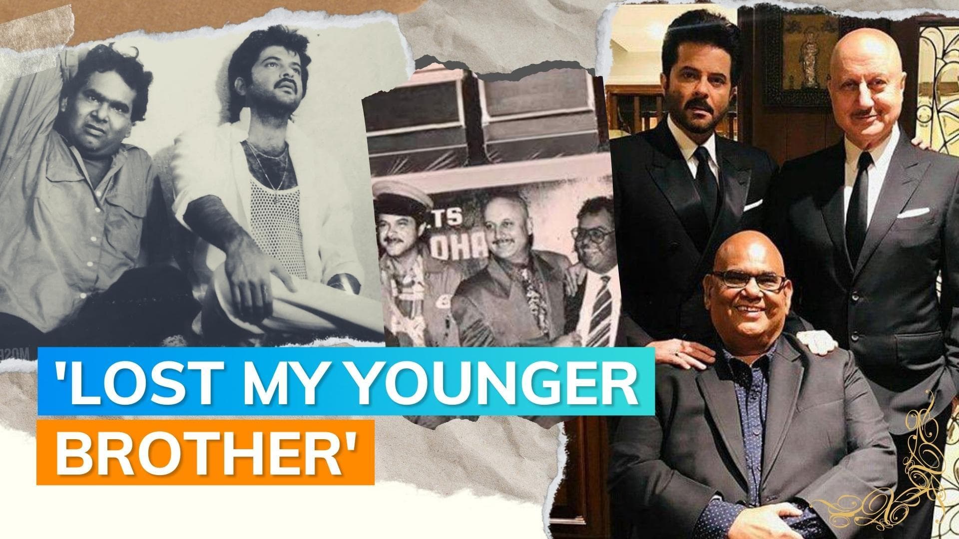 Anil Kapoor mourns the death of Satish Kaushik: The Laurels have lost their Hardy