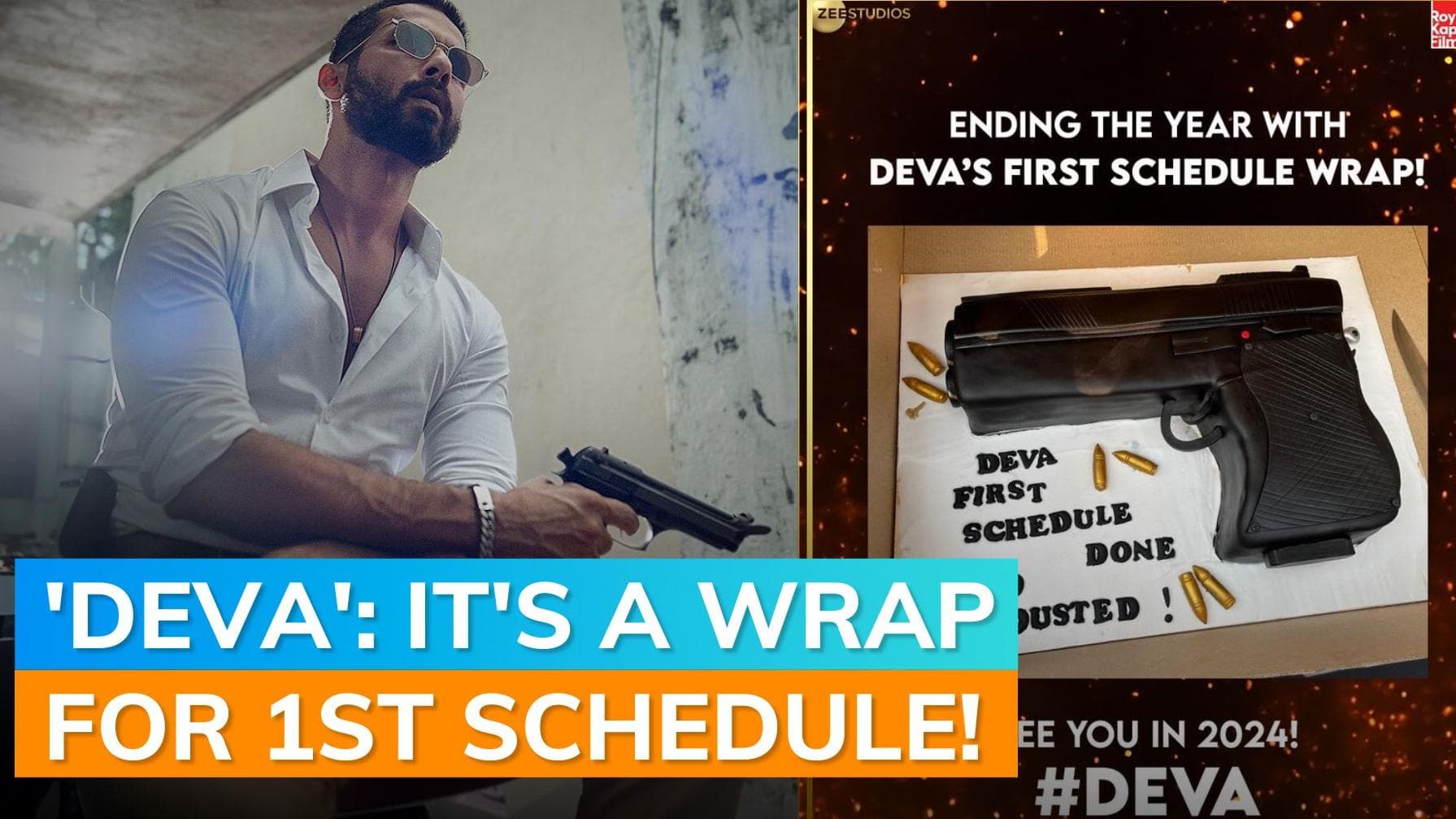 'Deva' first schedule wrap: Shahid Kapoor & Pooja Hegde film to release on this day