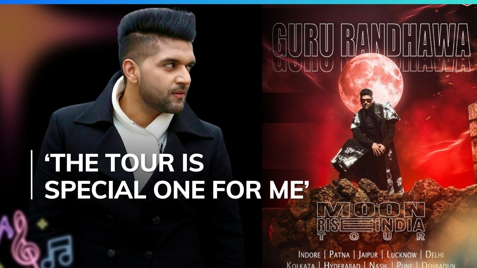 Guru Randhawa set to dazzle fans with his highly anticipated 'Moon Rise tour', check out the details