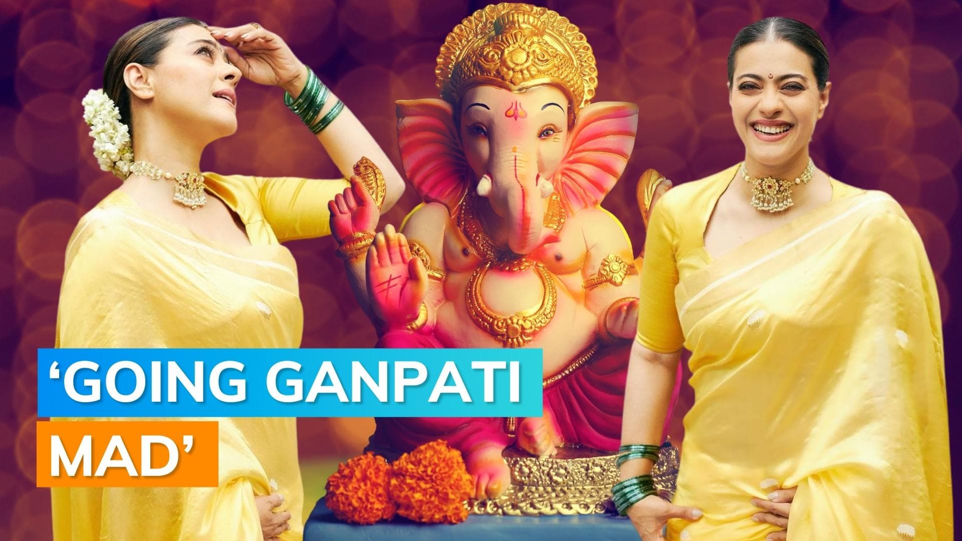 Kajol visits Lalbaughcha Raja pandal with filmmaker Revathi, shares pictures on social media