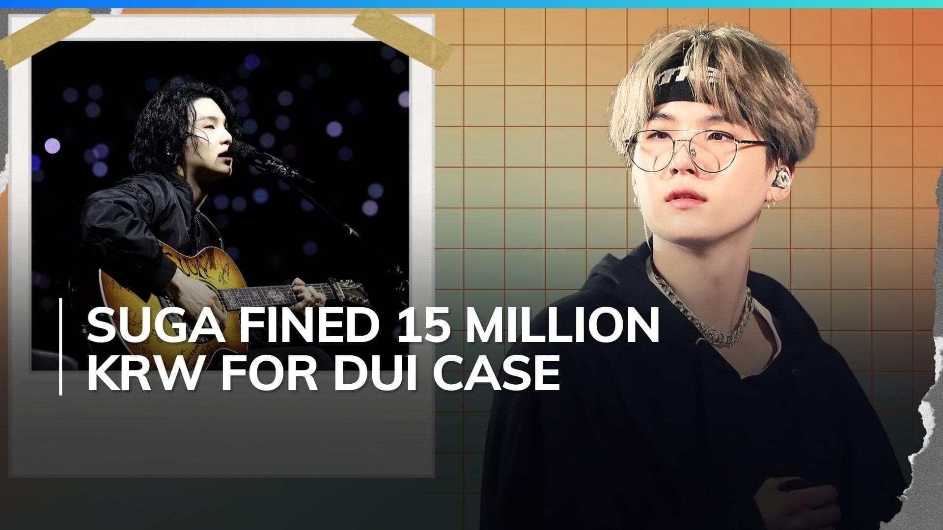 BTS rapper Suga pays heavily for DUI e-scooter ride  