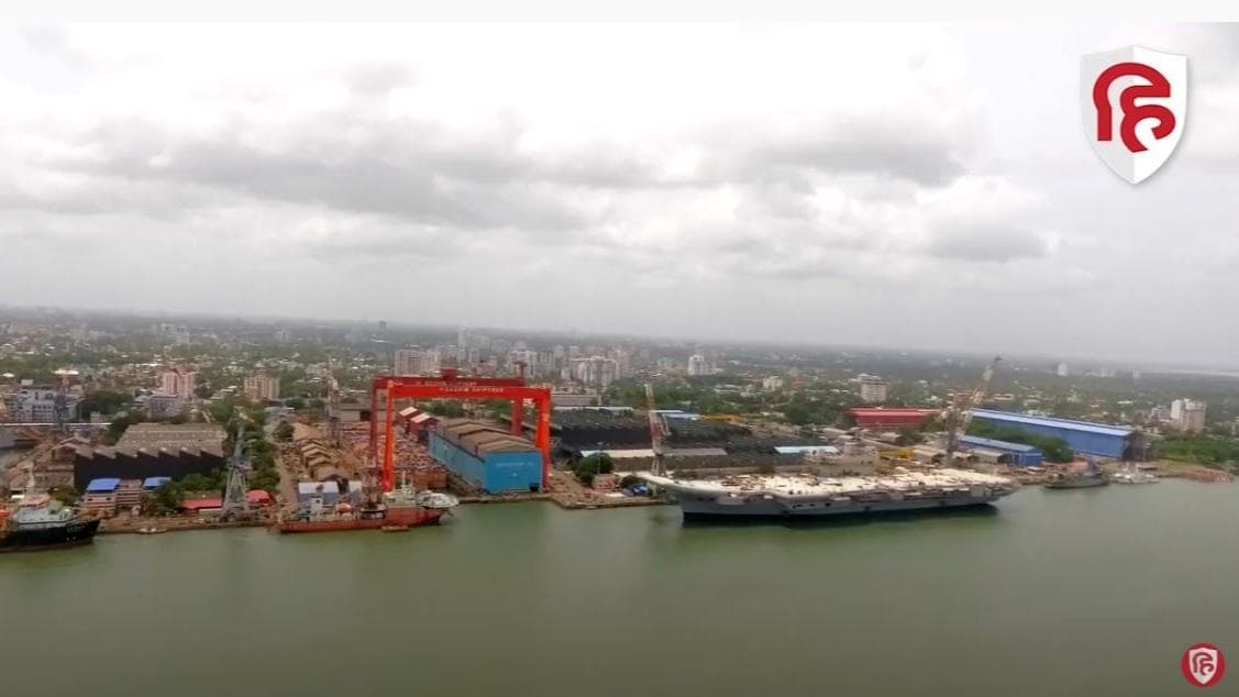 CSL ने Navy को सौंपा IAC Vikrant, ये देश का पहला aircraft carrier