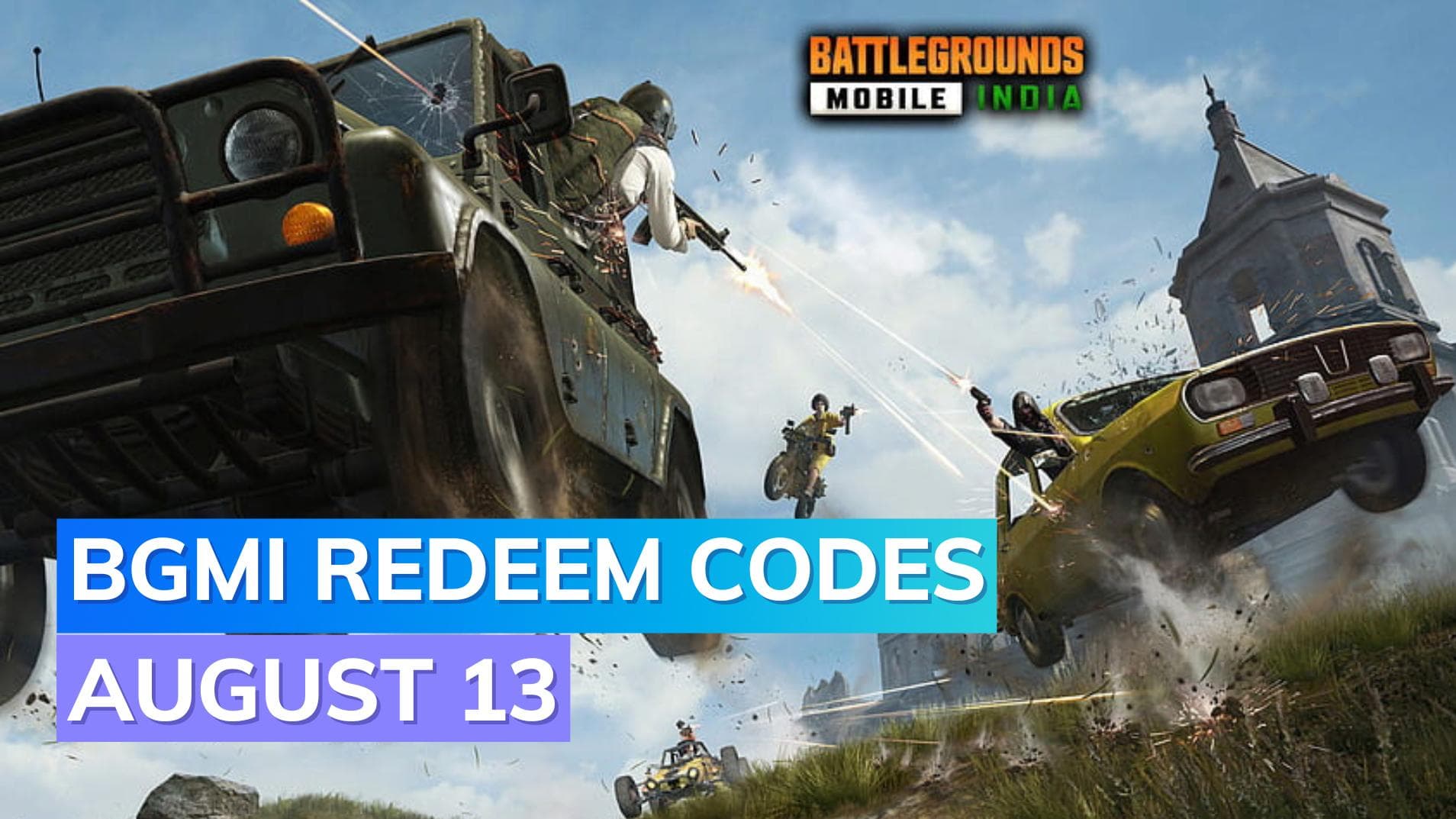 BGMI redeem codes Today 13 August 2023: Check Complete Guide and Unlock Amazing Rewards Now!