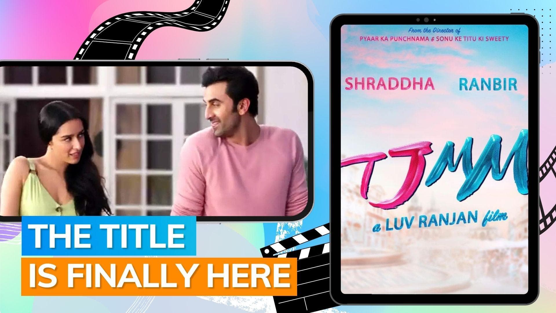 Ranbir Kapoor and Shraddha Kapoor are love-struck in their forthcoming film, titled... 