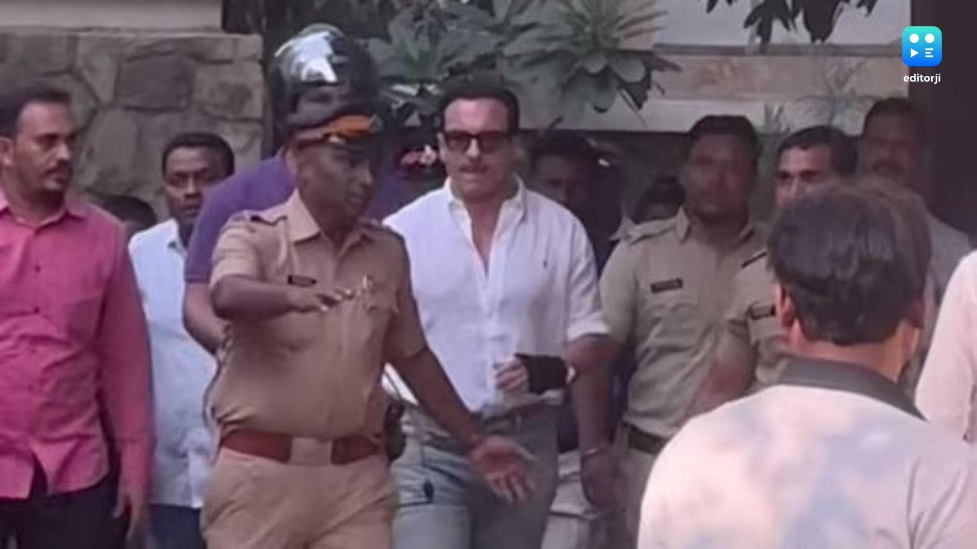 Saif Ali Khan returns home after knife attack, five days in Lilavati Hospital