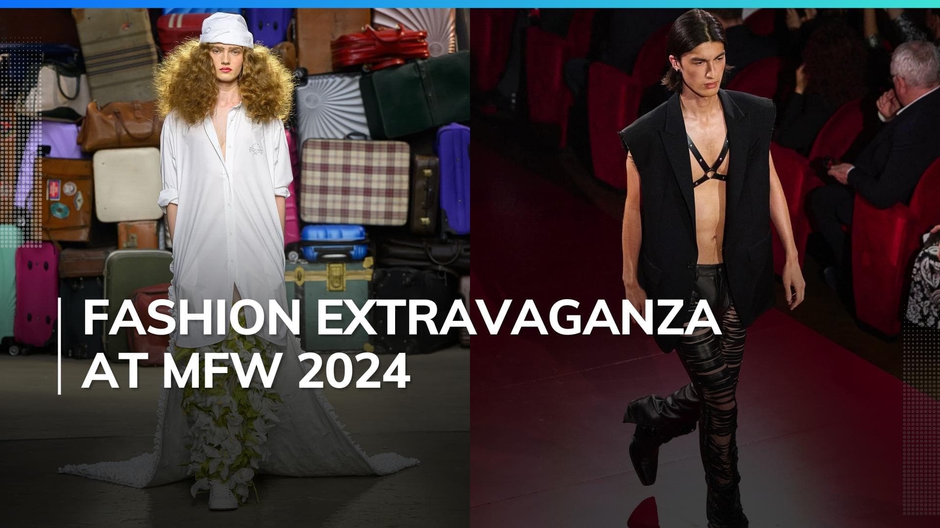 Milan Fashion Week: Moschino, Dsquared2's summer wear collection is bold and chic | Watch