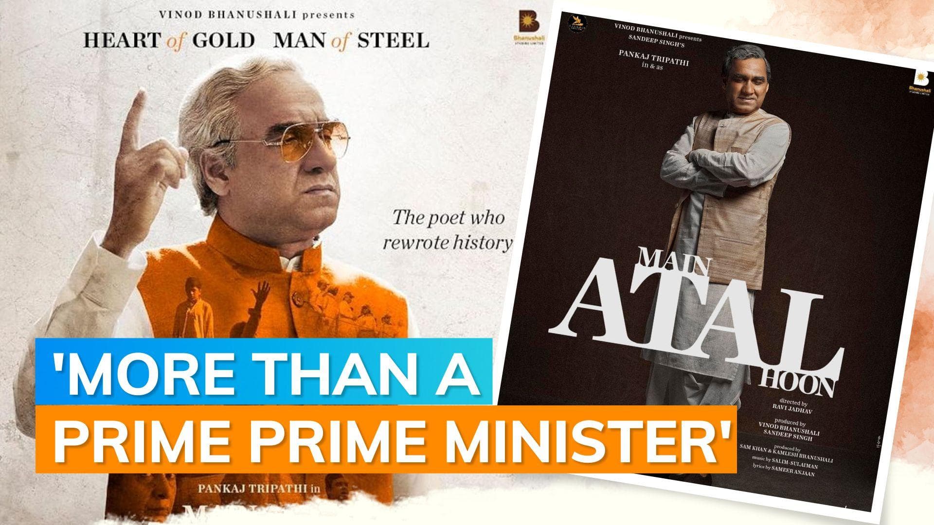 'Main Atal Hoon' trailer release: Pankaj Tripathi plays titular role in Atal Bihari Vajpayee biopic