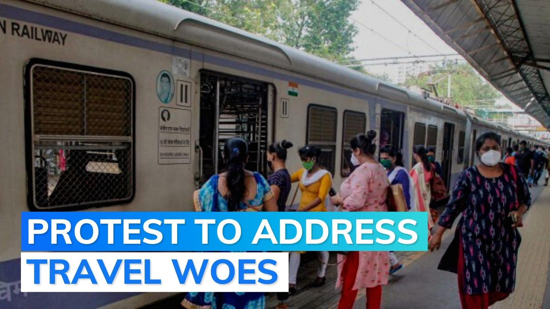  Women's Day: black ribbon protest at Dombivli railway station - here's why