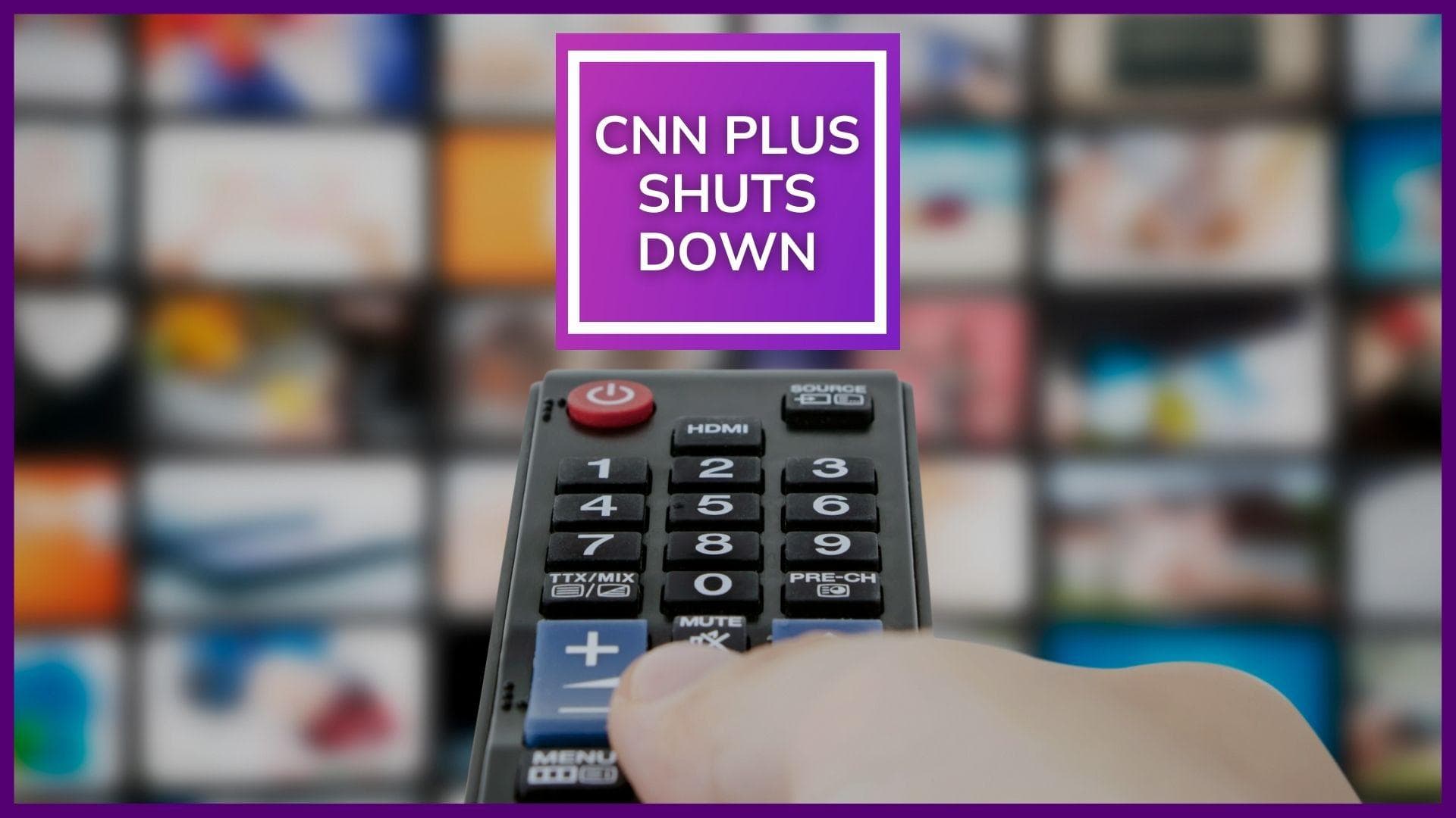 CNN shuts down CNN Plus after one month of launch