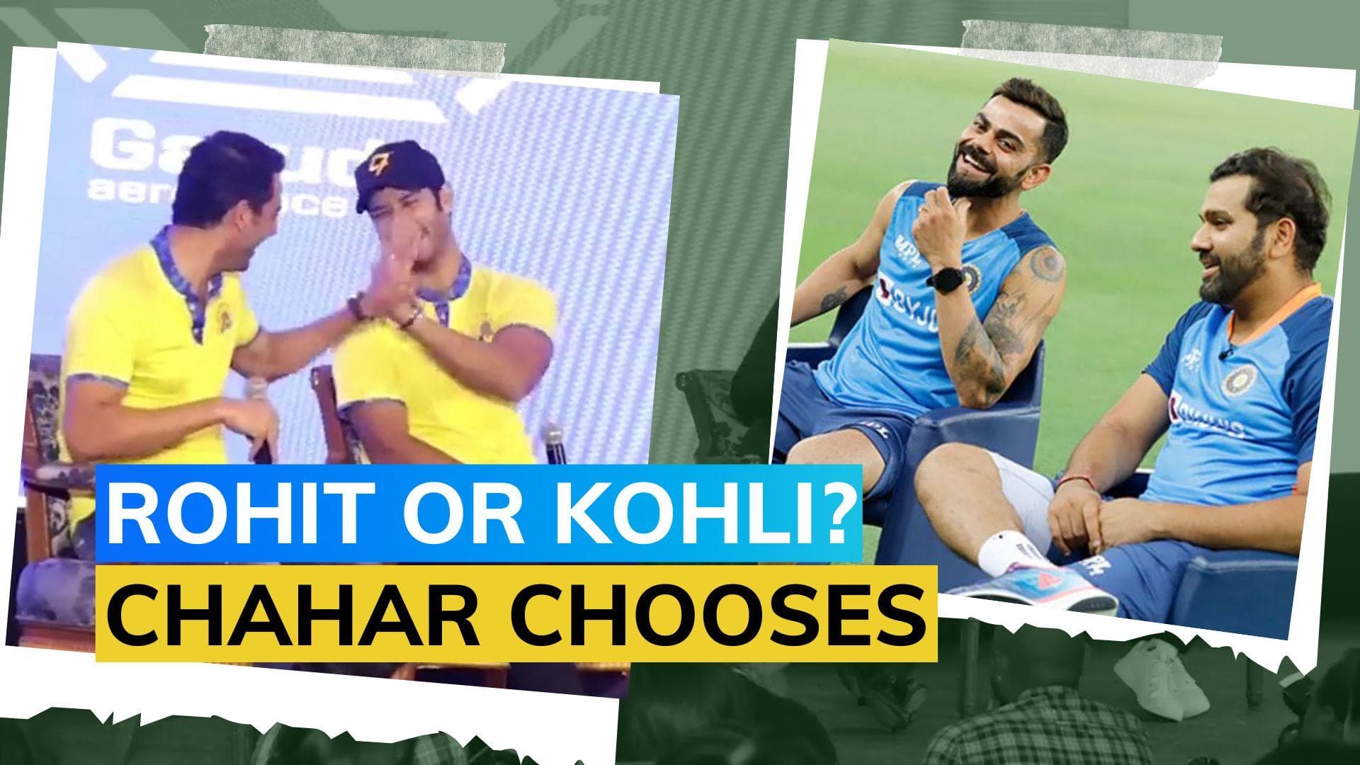 Virat Kohli or Rohit Sharma? Deepak Chahar picks his favourite wicket