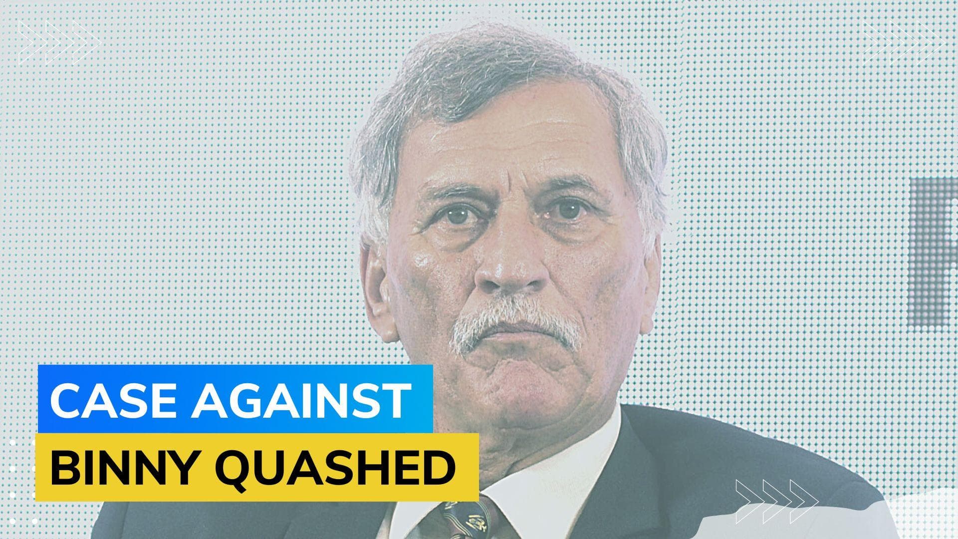 Conflict of Interest charge against BCCI President Roger Binny dismissed