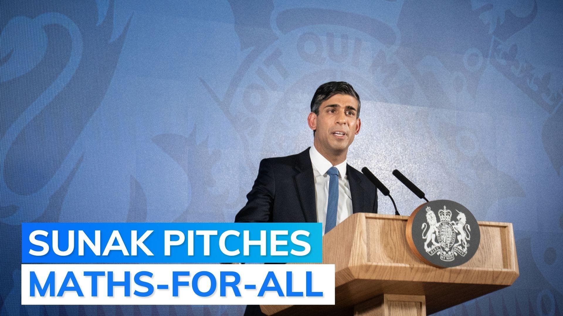 Rishi Sunak's education reform involves maths | UK PM's first speech of 2023