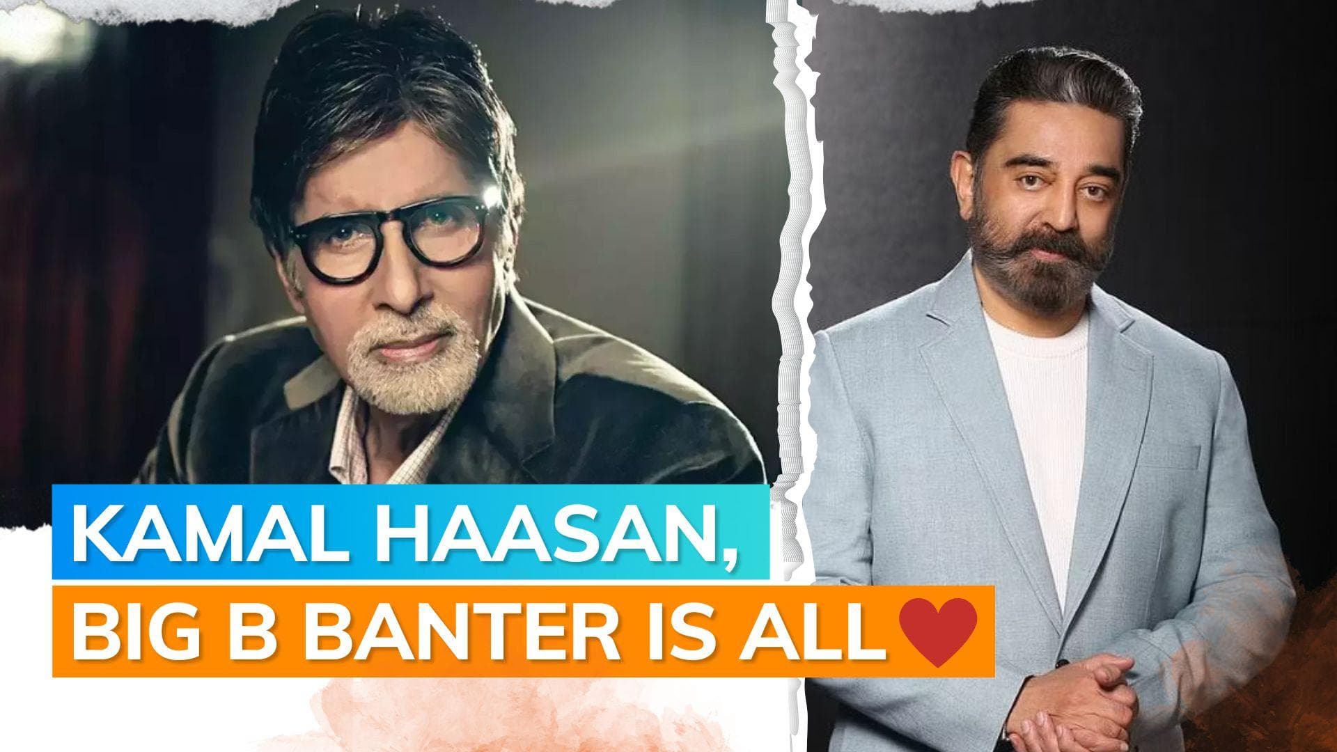 'Kalki 2898 AD': Amitabh Bachchan asks Kamal Haasan to 'stop being modest'