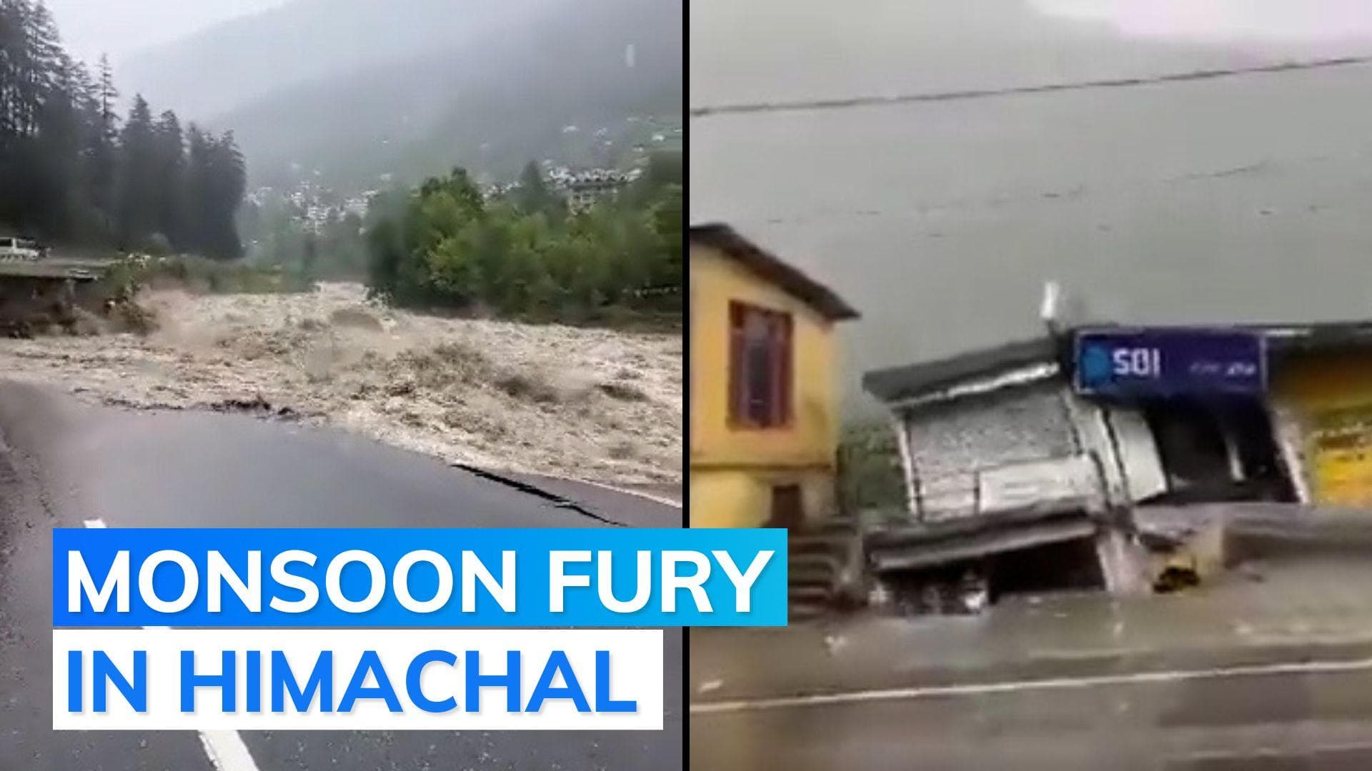 Himachal: 3 killed in Shimla, national highway in Kullu washed away due to heavy rains 