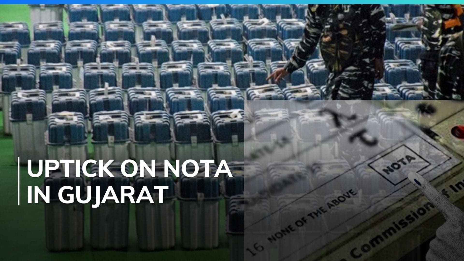 Gujarat: NOTA votes ranked third in 24 of 25 seats in Lok Sabha election 