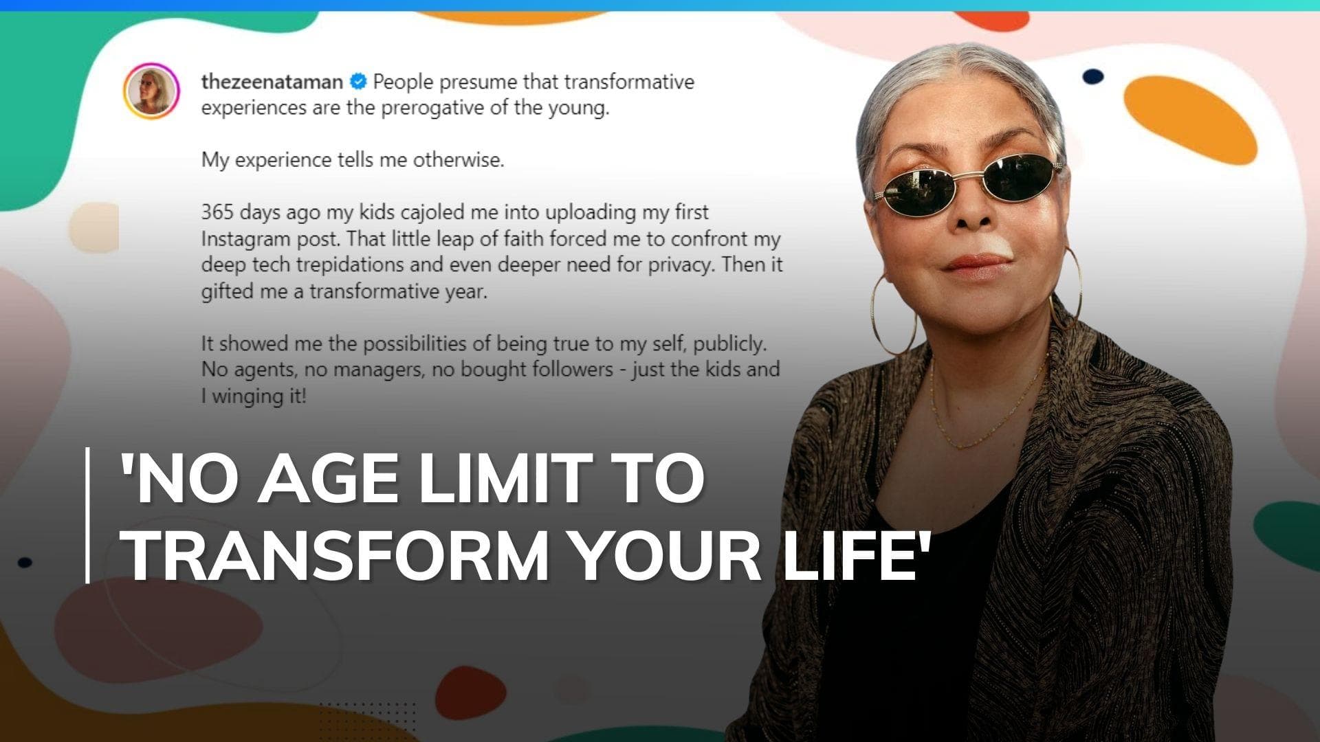 Zeenat Aman completes one year of Instagram debut, expresses gratitude in heartfelt note 