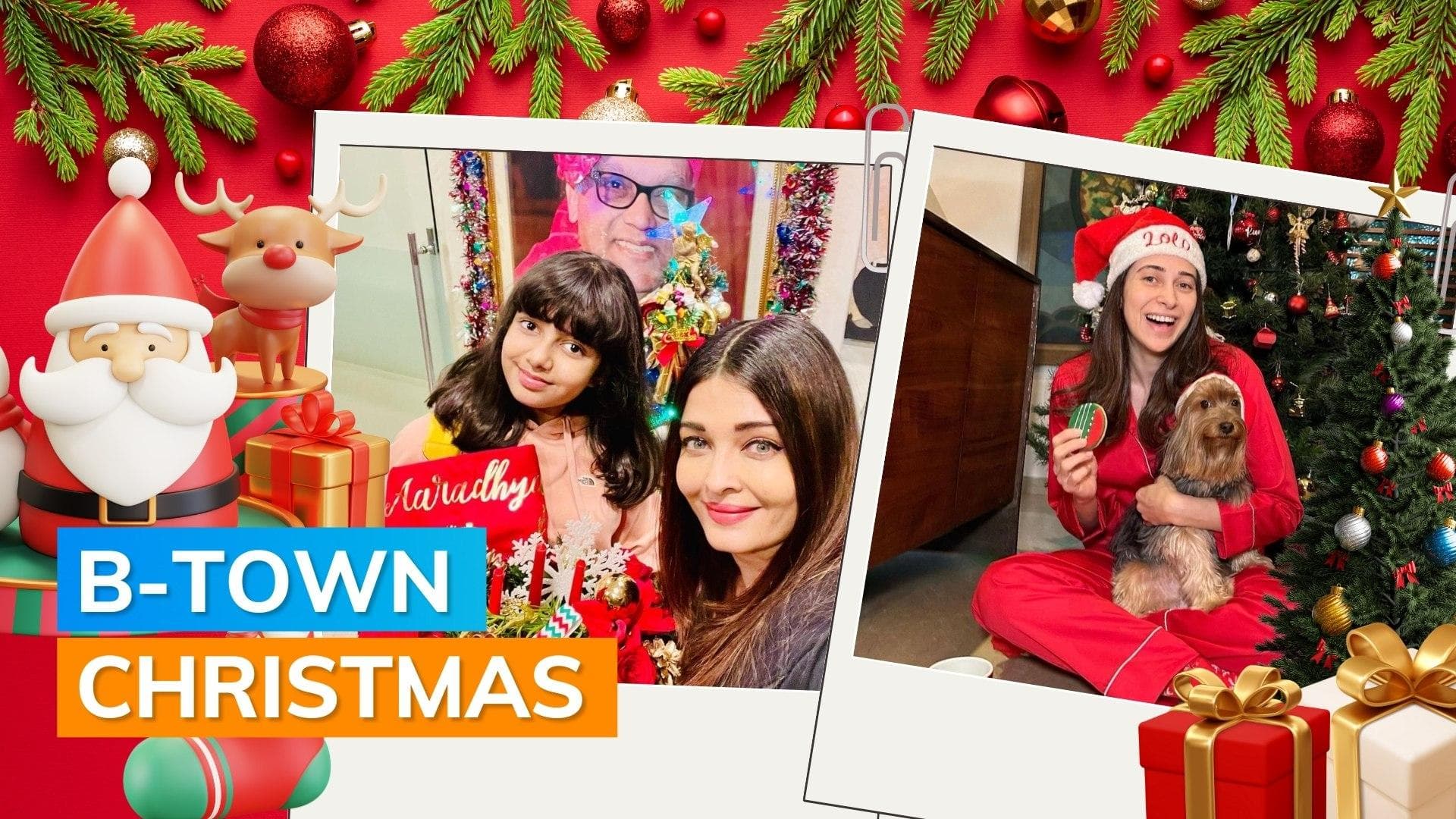 Christmas 2022: Aishwarya Rai Bachchan, Preity Zinta, Karisma Kapoor give a glimpse of their celebrations