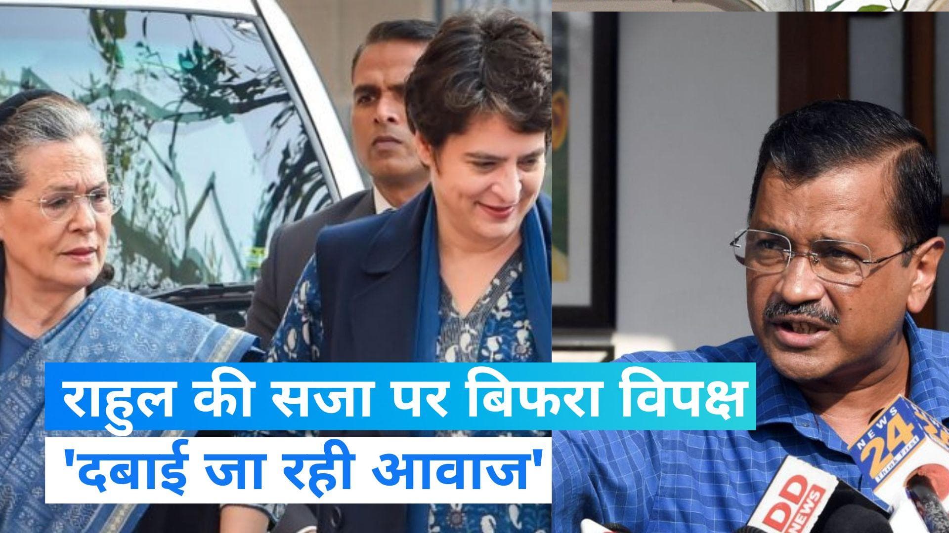 Rahul Gandhi Convicted: 'गैर BJP पार्टियों पर मुकदमे की साजिश'...राहुल की सजा पर बिफरे विपक्षी दल