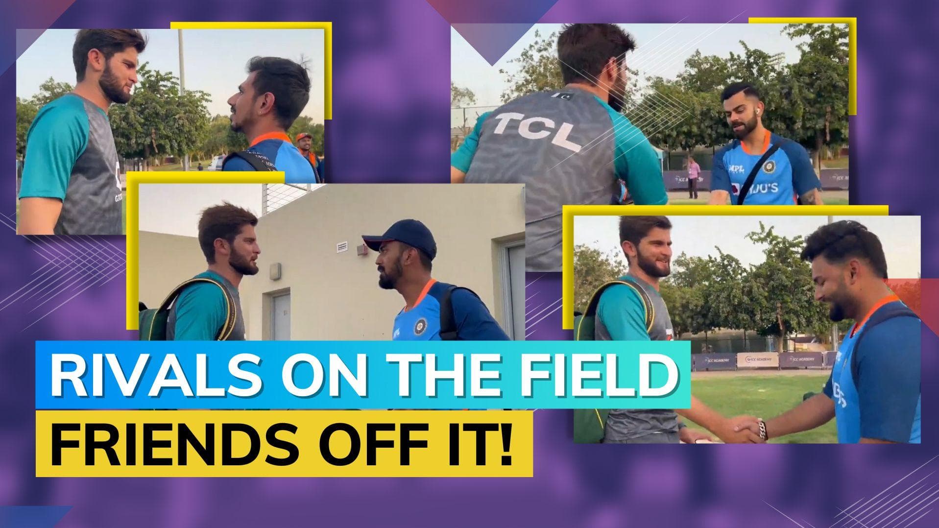 Asia Cup 2022: Watch! Virat Kohli, Rishabh Pant, KL Rahul chat with an injured Shaheen Afridi